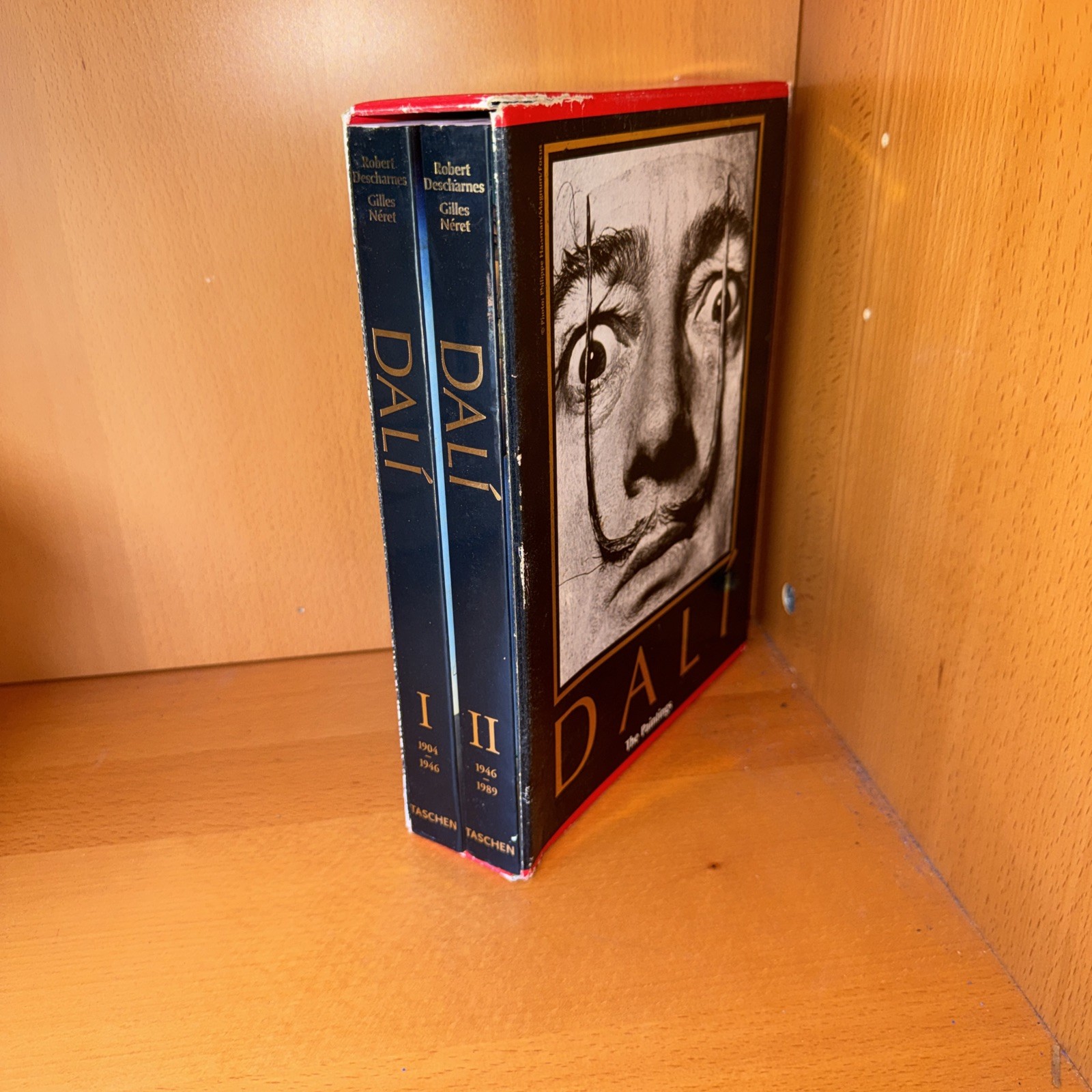 Dalí – The Paintings Descharnes Neret Taschen Vol. 1 & 2 Paperback Slipcase 2004