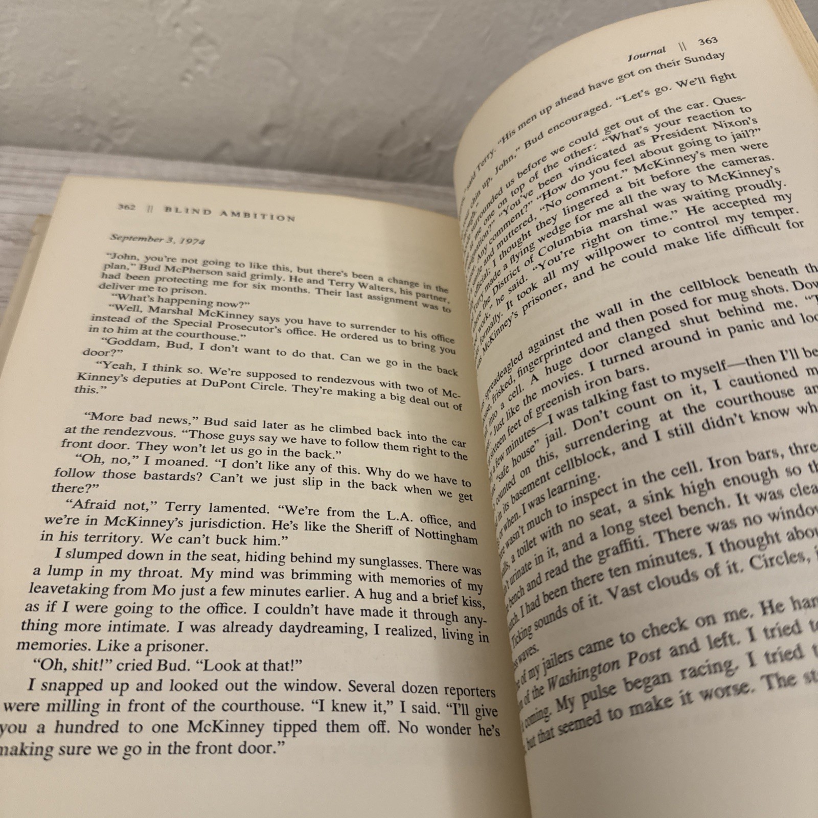 Vintsge book Blind Ambition: The White House Years by John Dean