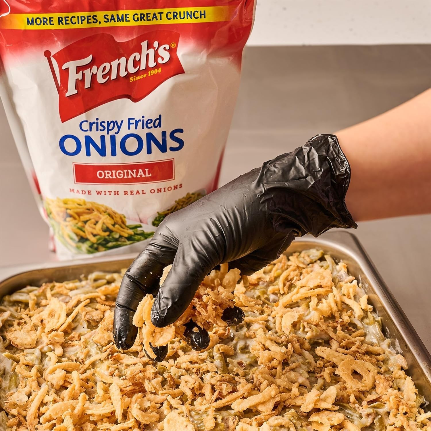 French’s Crispy Onions – 24 oz Bag for Green Bean Casseroles^-