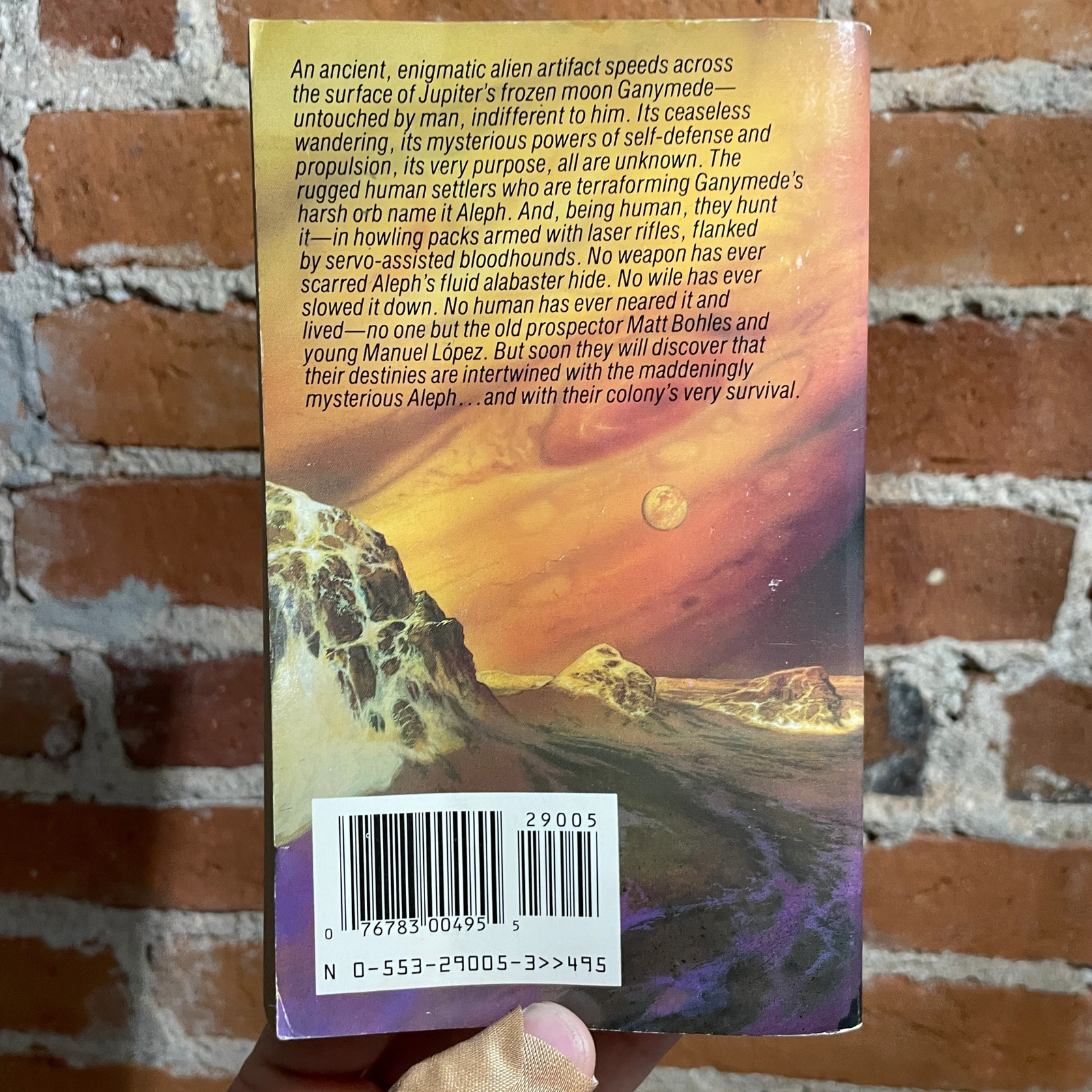 Against Infinity – Gregory Benford – 1991 Bantam Books Paperback – Bob Eggleton