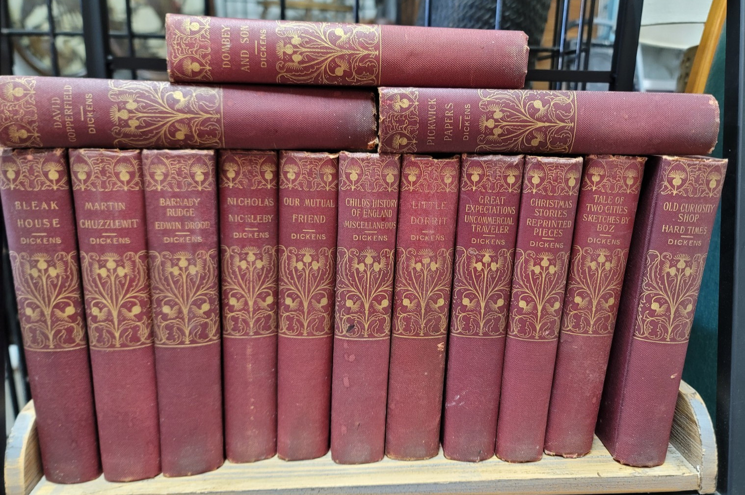 The Works of Charles Dickens 14/15 Volumes, 1902-1906, Club Edition Illustrated