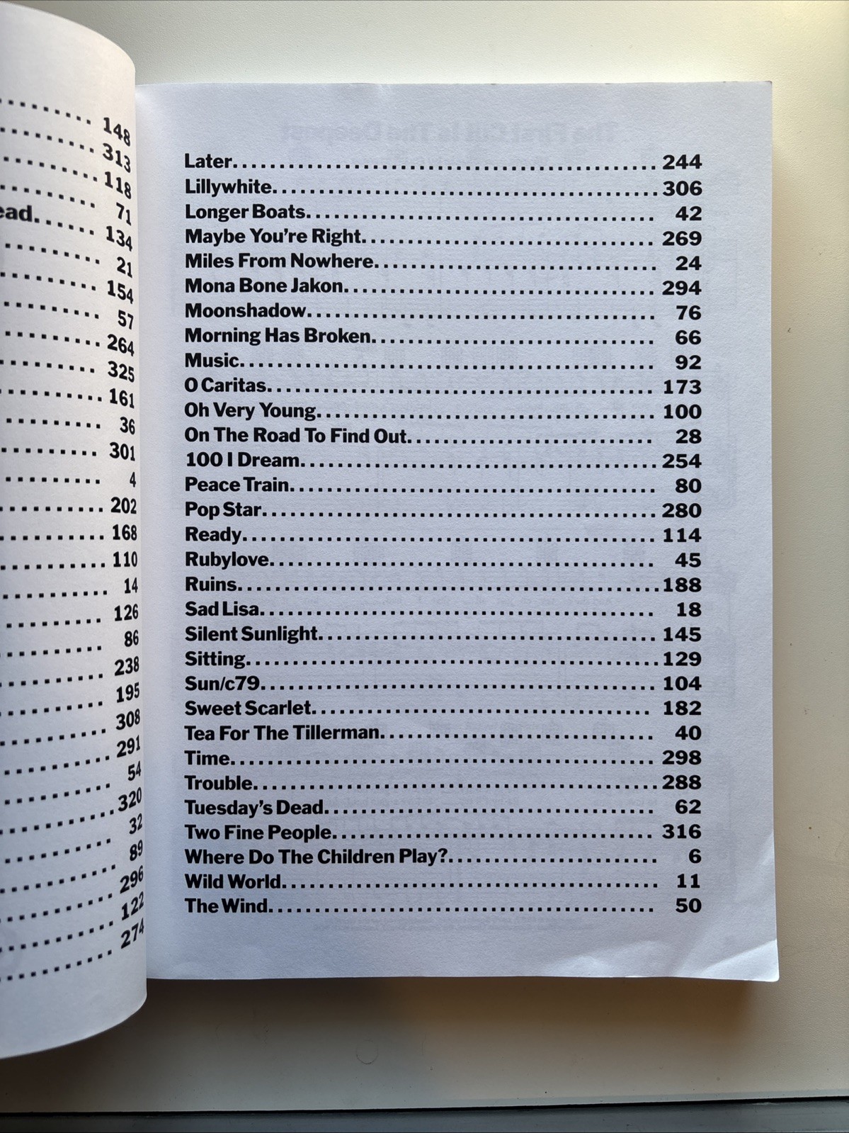 Cat Stevens Complete: Songs From 1970-1975 by Cat Stevens 1992 PB