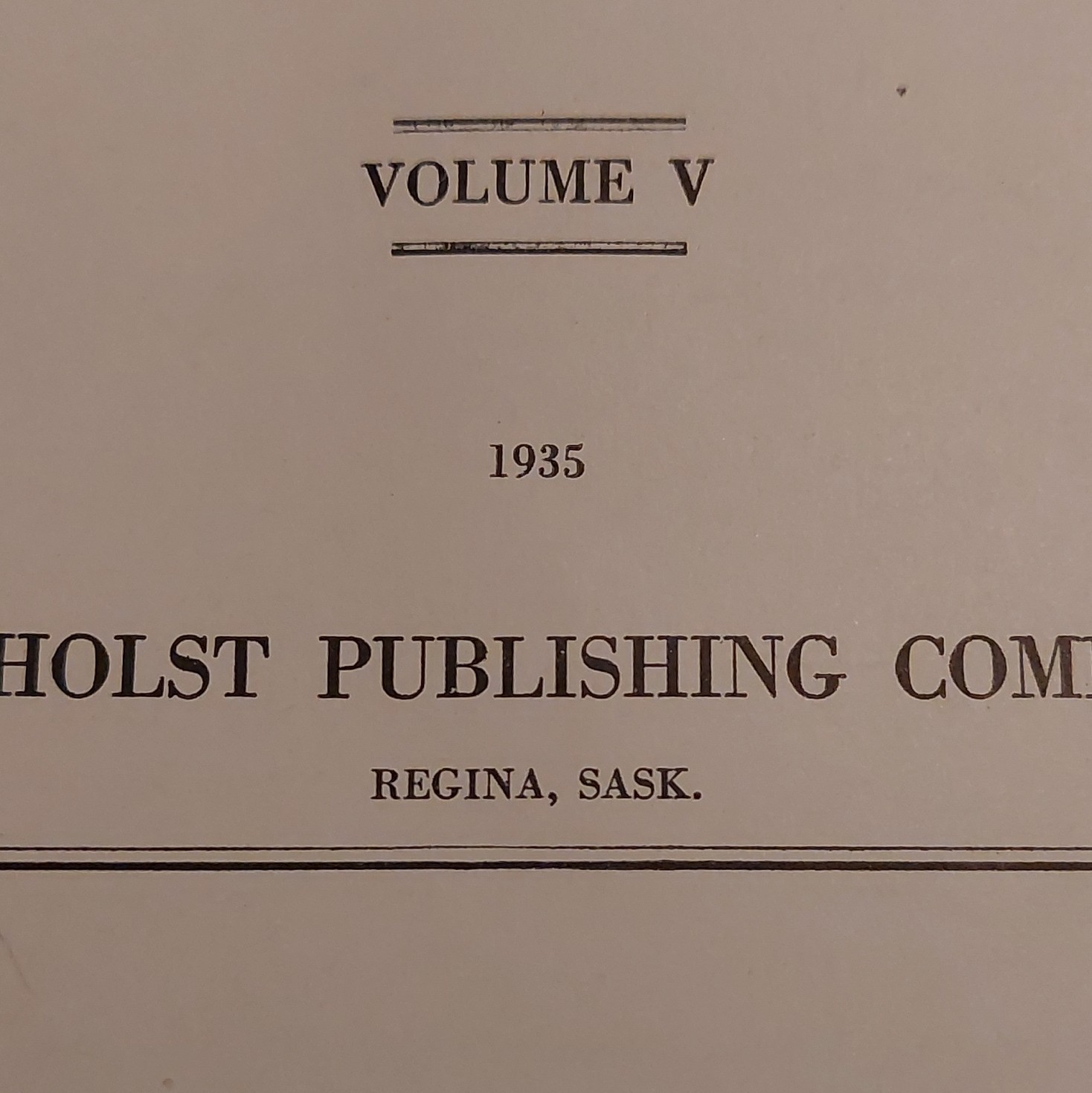 Holst Publishing The Progressive Reference Library Vol V 1935 HC Illustrated