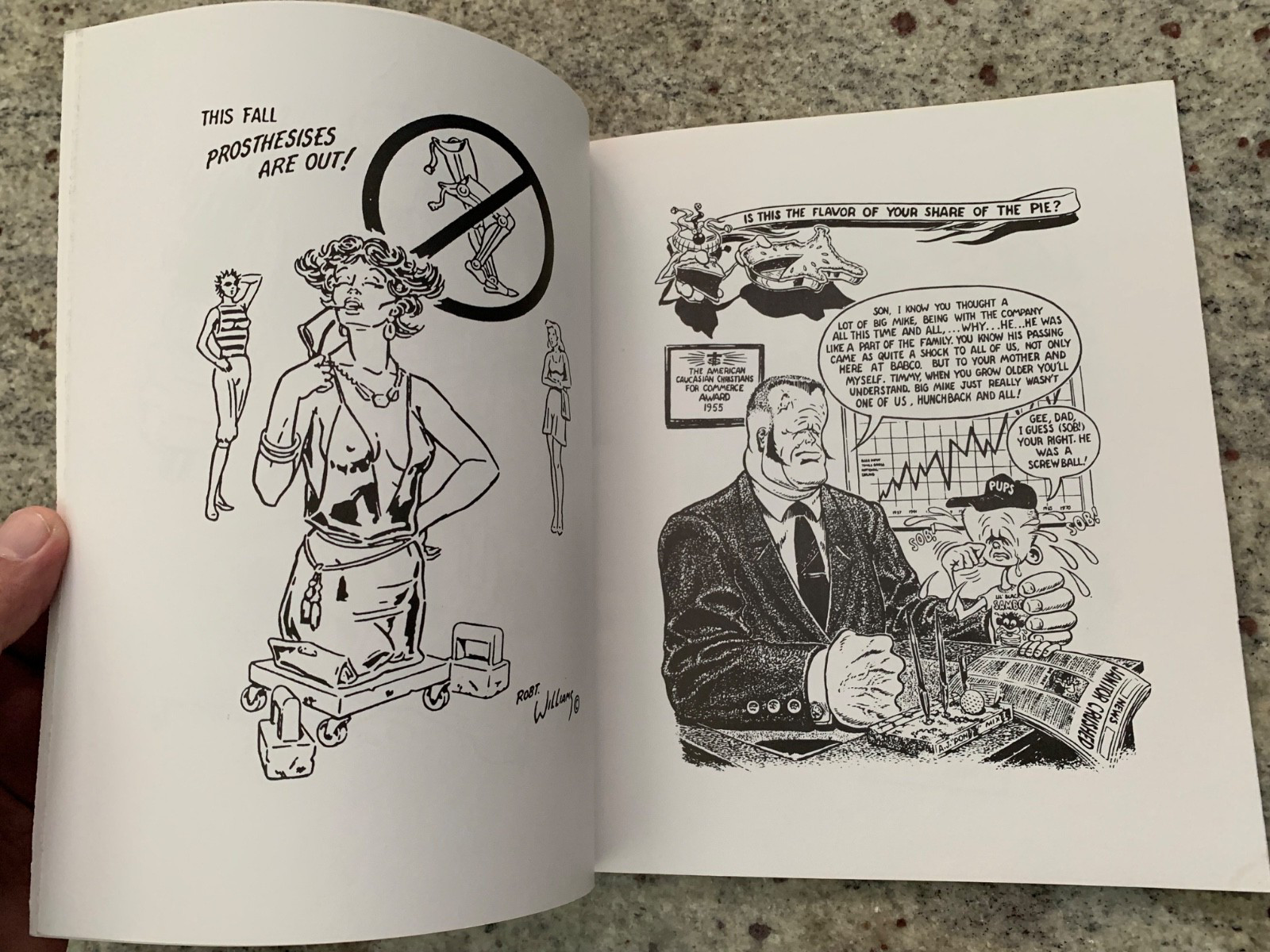 Dependent Lividity, Robert Williams Limited Edition 28 page 1989 Hot Rod