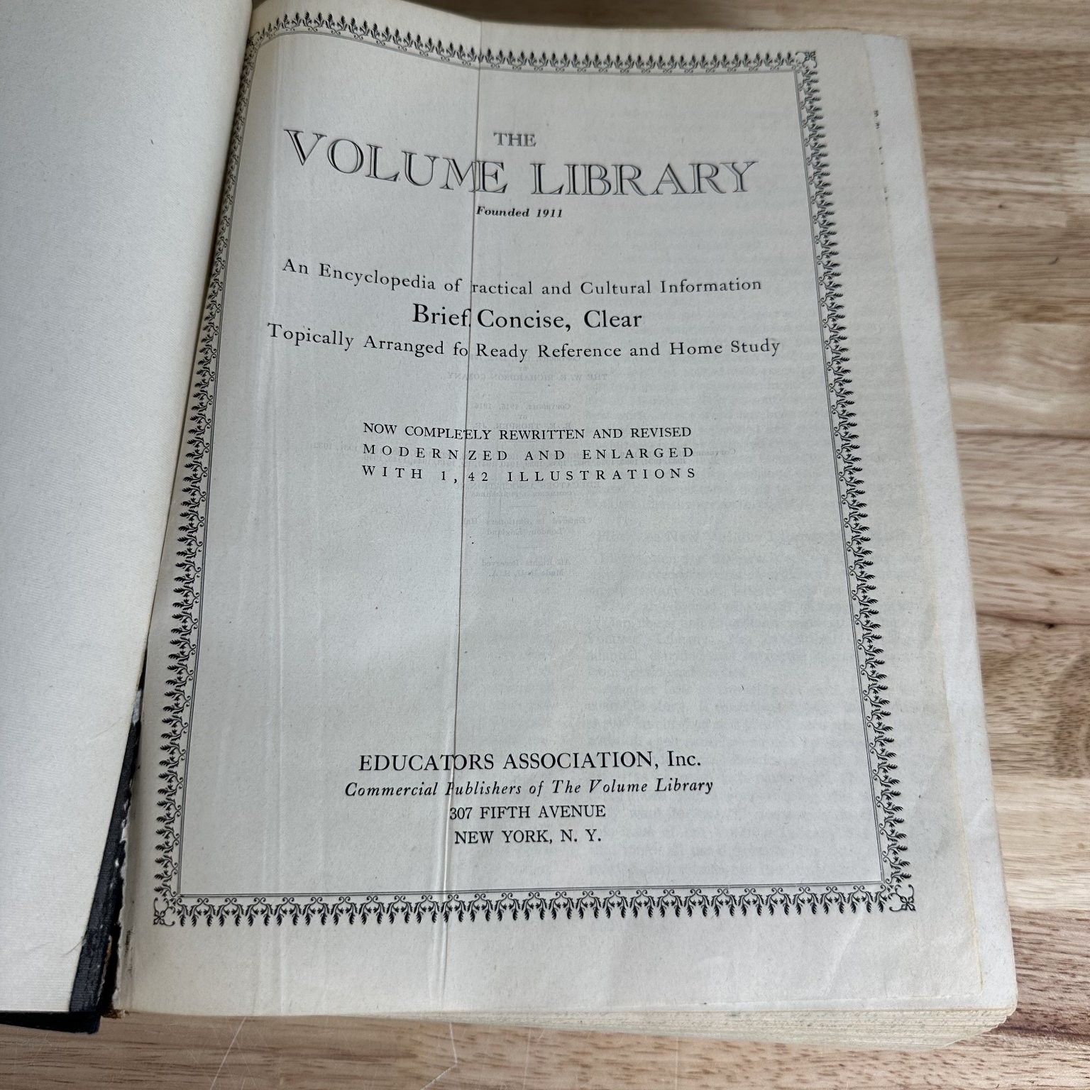 The Volume Library 1946 Revised Edition Encyclopedia Educators Association