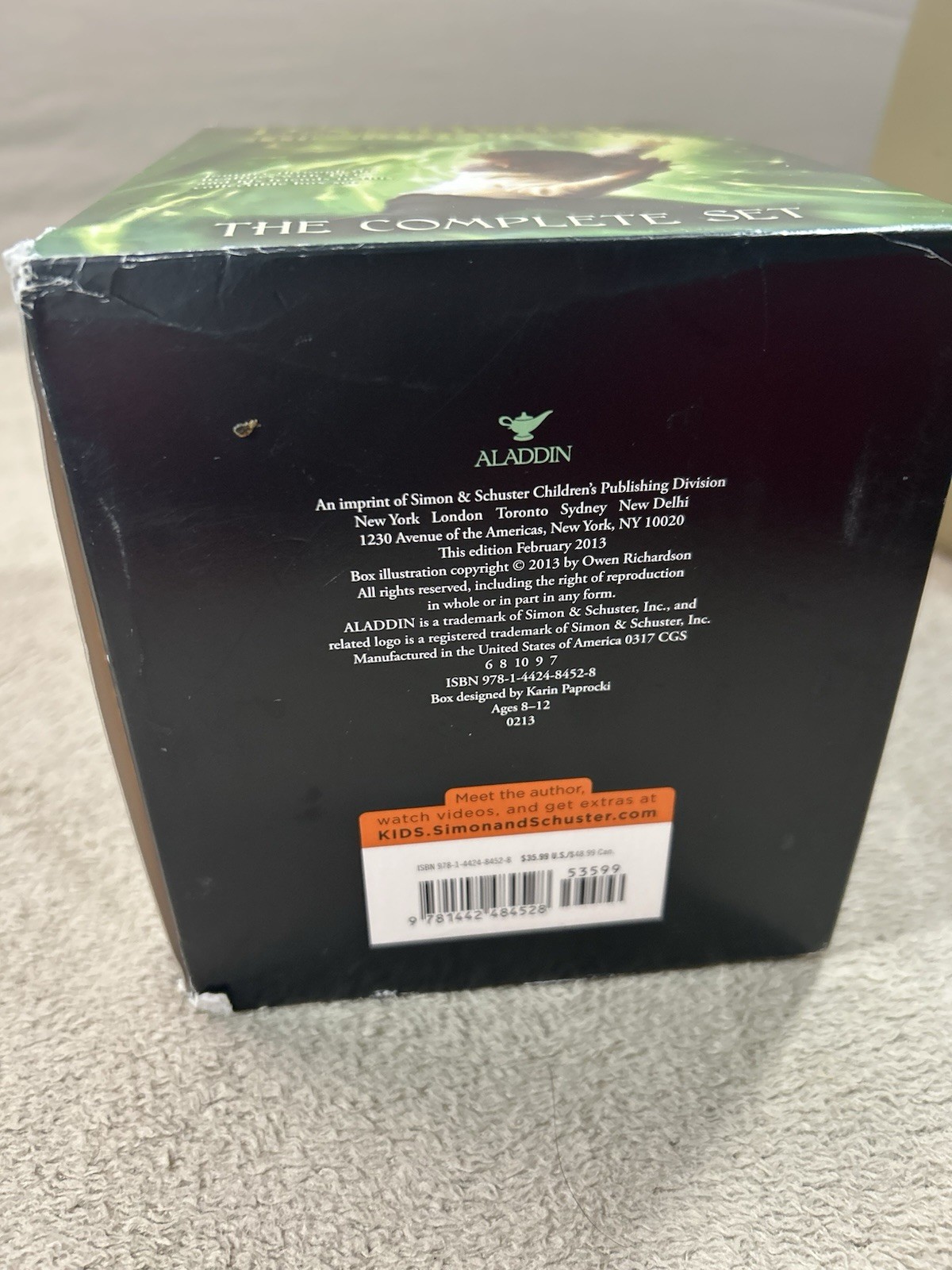 James Dashner The 13th Reality Complete 4 Book Box Set Paperback Maze Runner