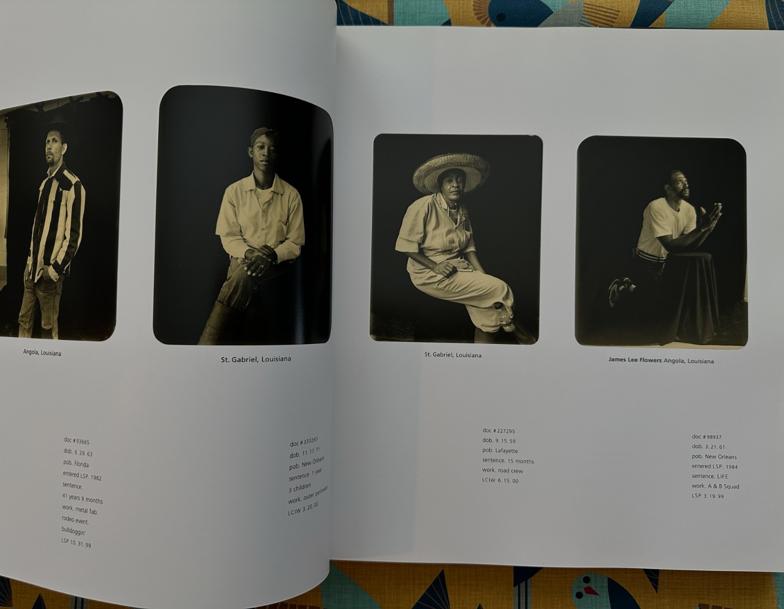 One Big Self: Prisoners of Louisiana by Deborah Luster 2003, First Edition