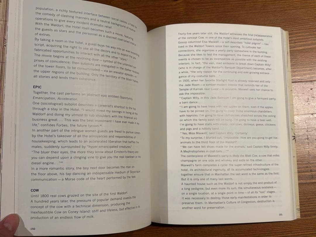 Rem Koolhaas Deliriousyork Building Architecture Book Used