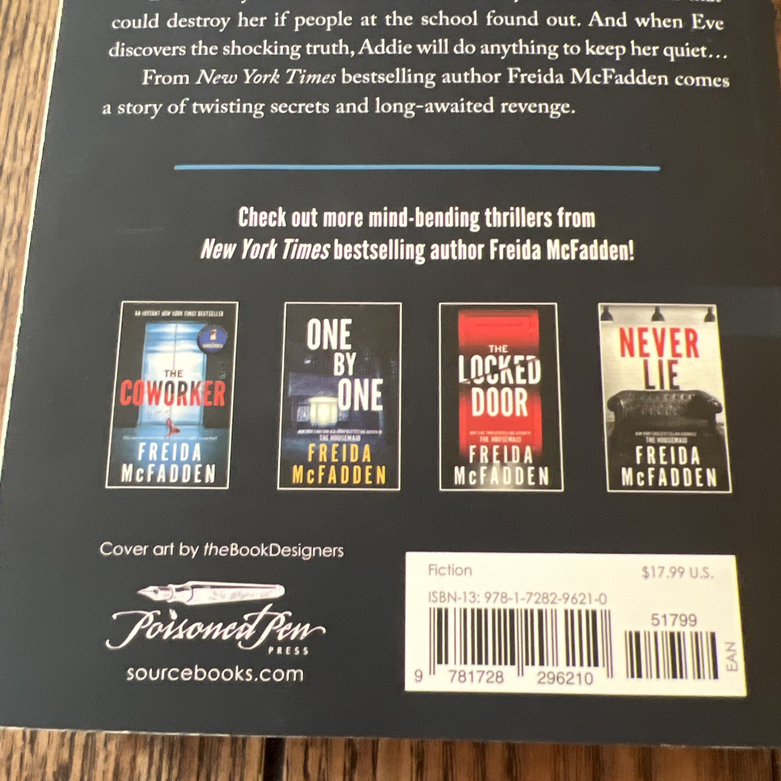 The Teacher – McFadden, Freida Paperback NYS Bear Selling Author