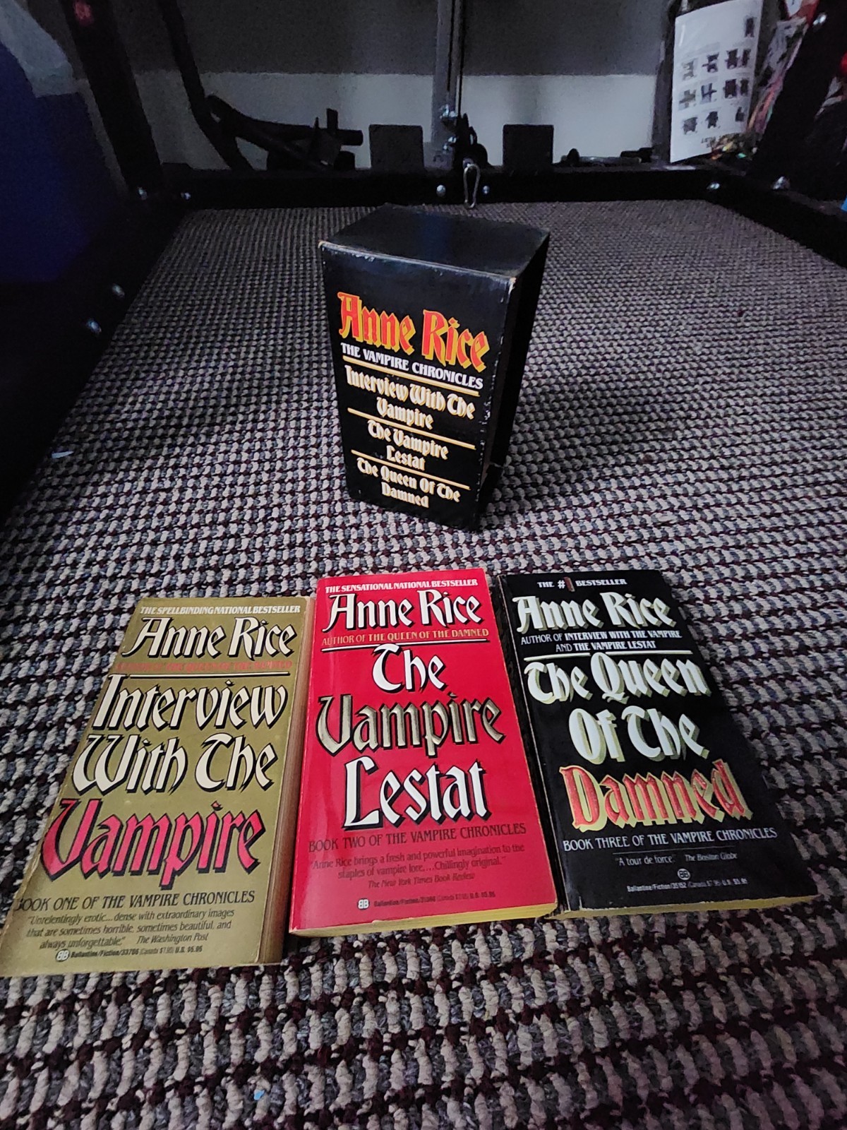 Antique Anne Rice Vampire Chronicles Box set books 1-3
