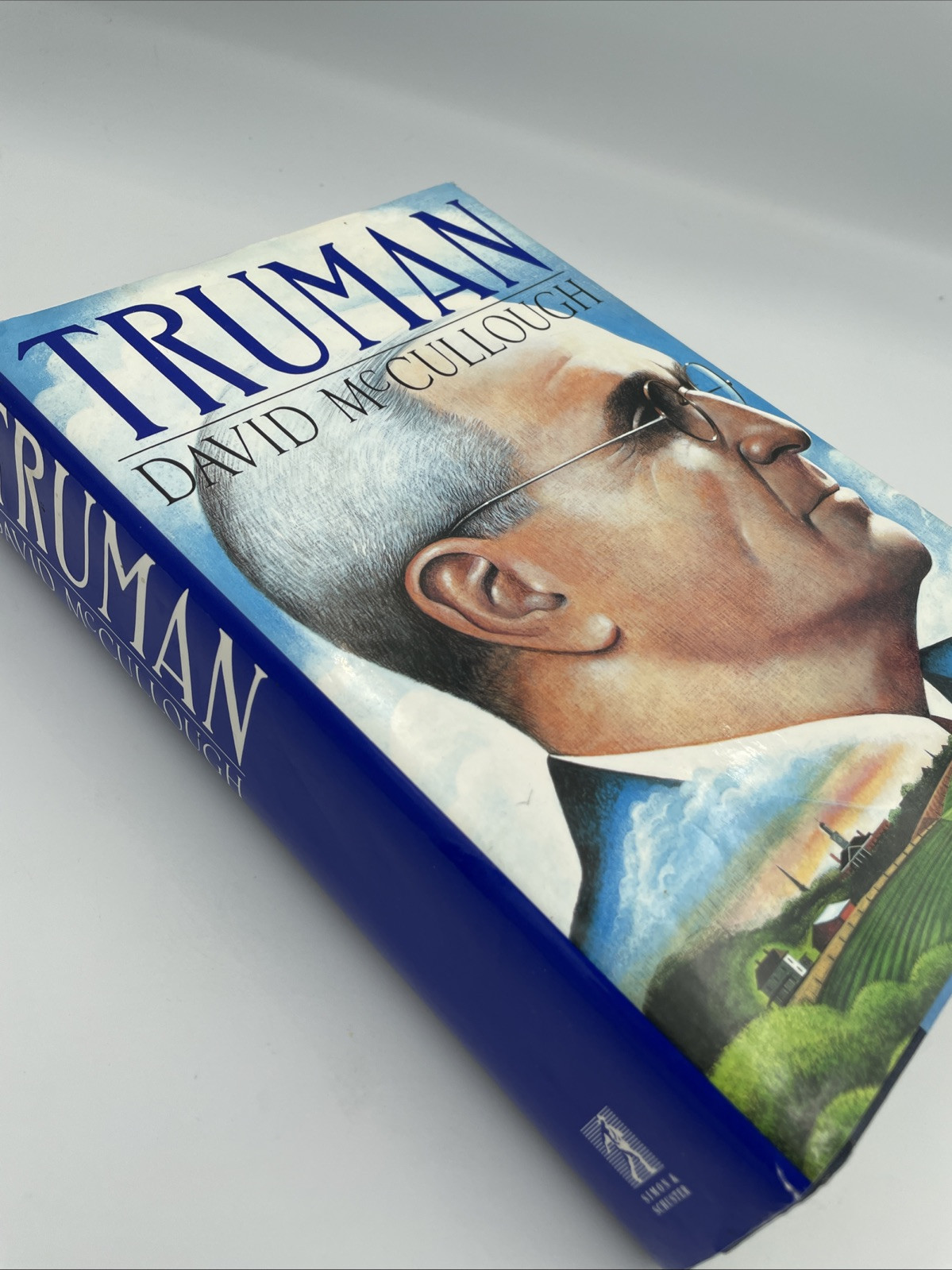 Truman David McCullough. First Edition First Print HCDJ 1992