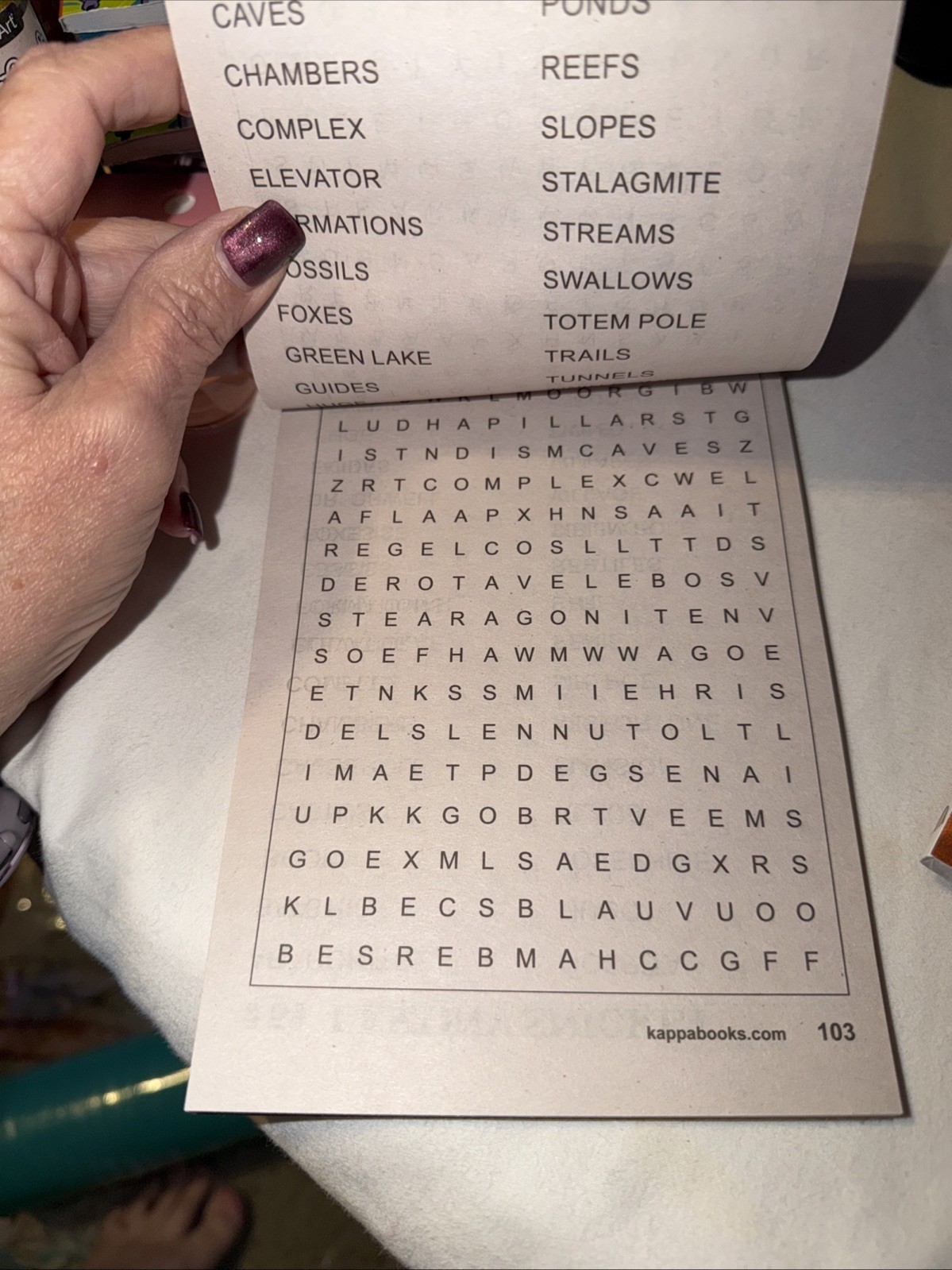 KAPPA Word-Find Pocket Puzzle Volume 182 Pages 162 W/ 73 Puzzles Large Print NEW