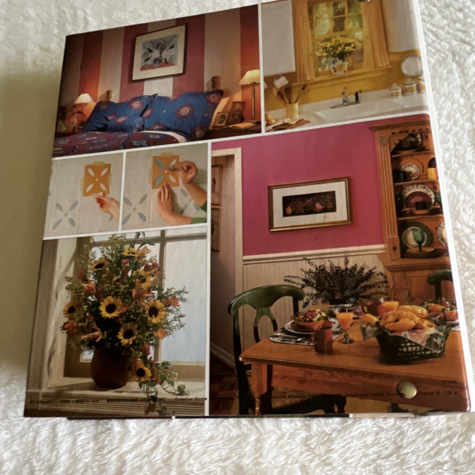 Ring/Wire Bound Creative Home Decorating Guide Book by Compilation, English
