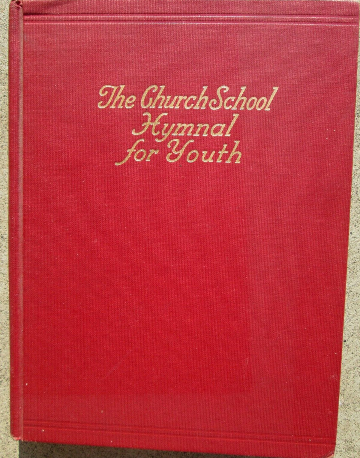 VTG 1940 The Church School Hymnal for Youth The Westminster Press HC NICE!