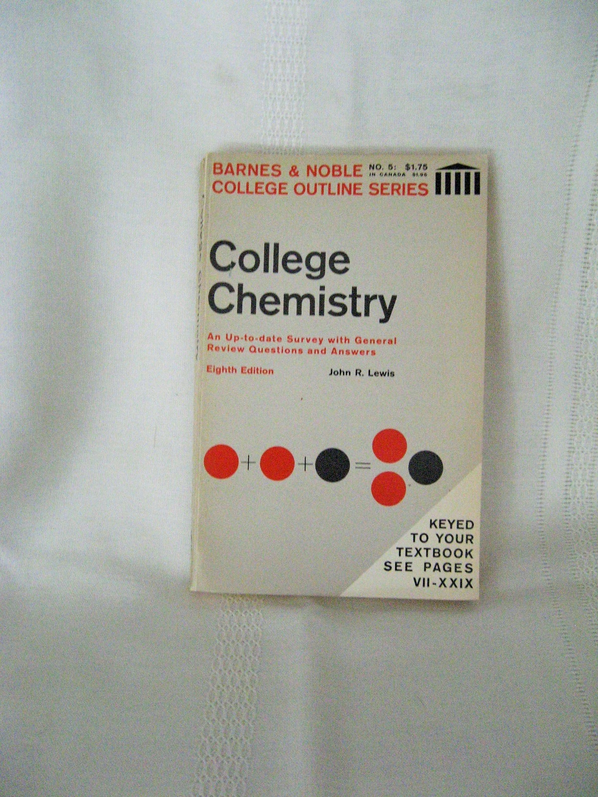First-year college chemistry (College outline series) – Lewis, John Roberts …
