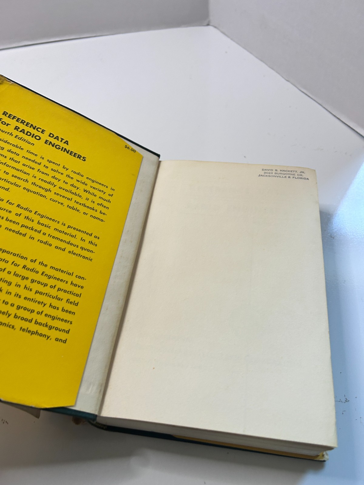 Reference Data for Radio Engineers ITT 1964 Fourth Edition Vintage Electronics