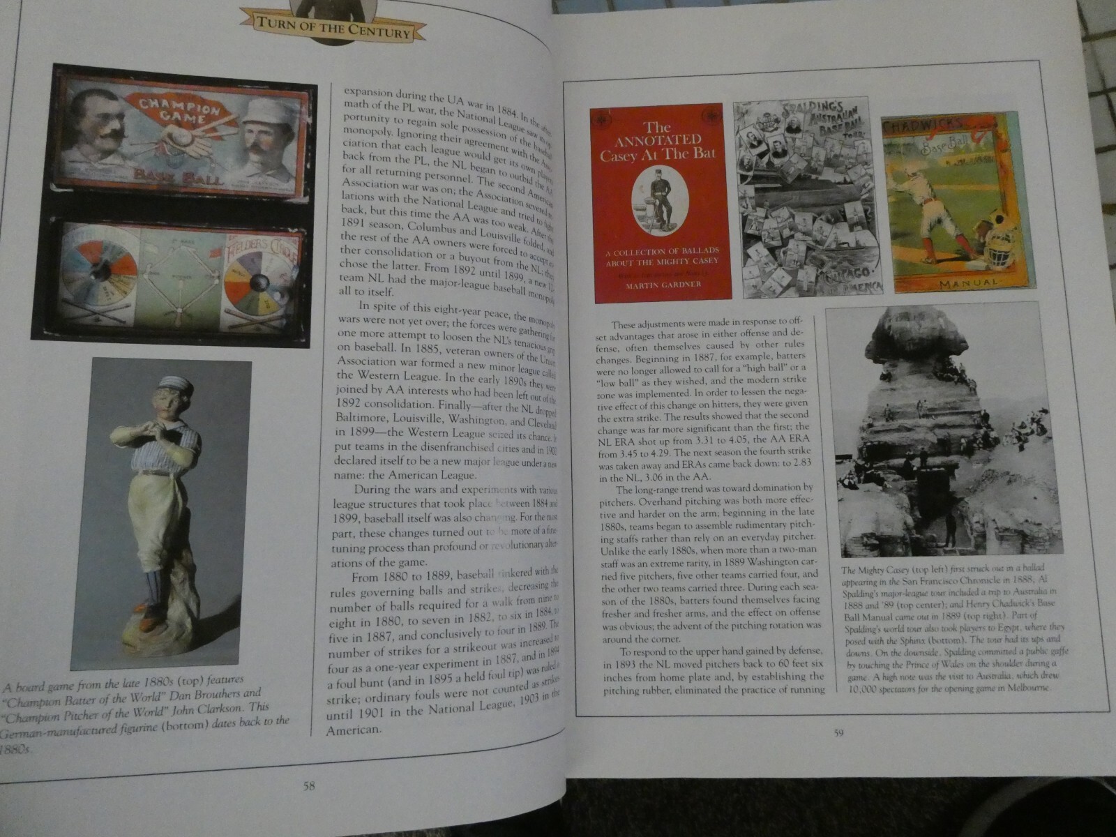 BASEBALL MORE THAN 150 YEARS H/C ILLUSTRATED 1ST EDITION PUB 1997 582 PAGES