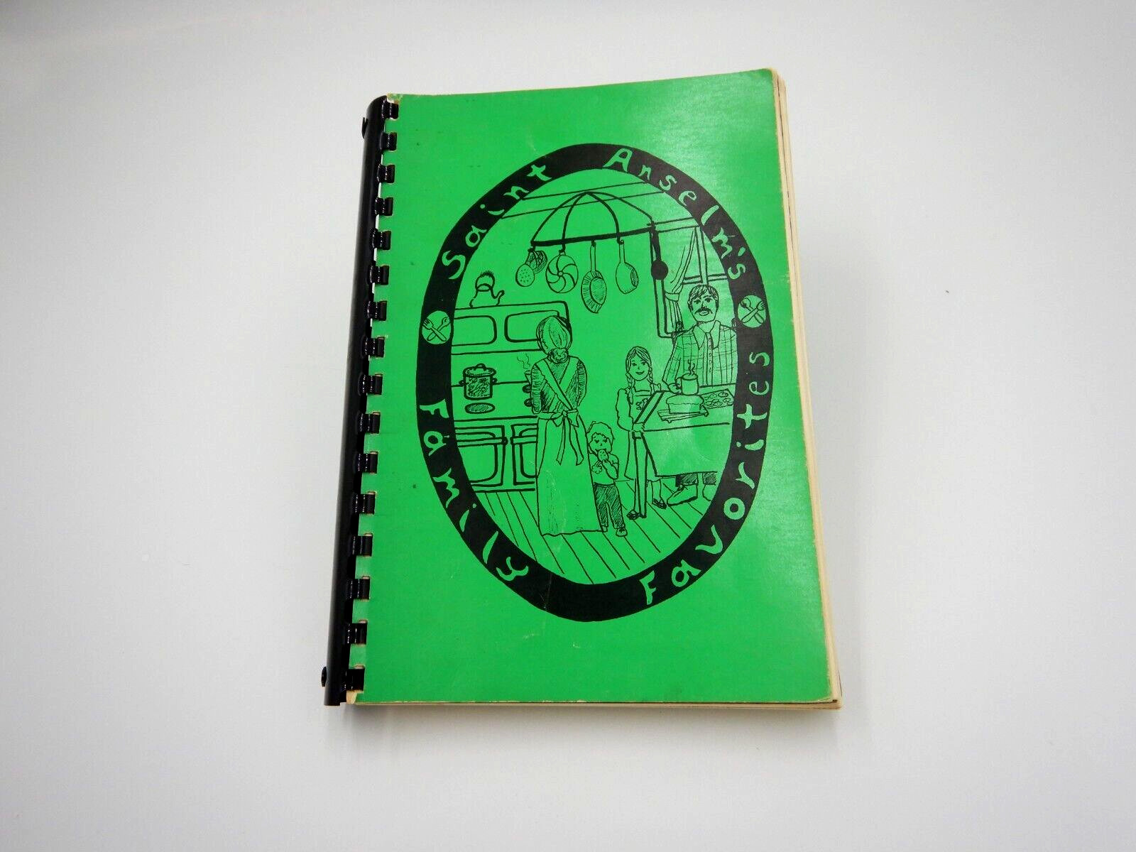 VTG 1979 Saint Anselm’s Church School Group Family Recipes/Cookbook-247 pages