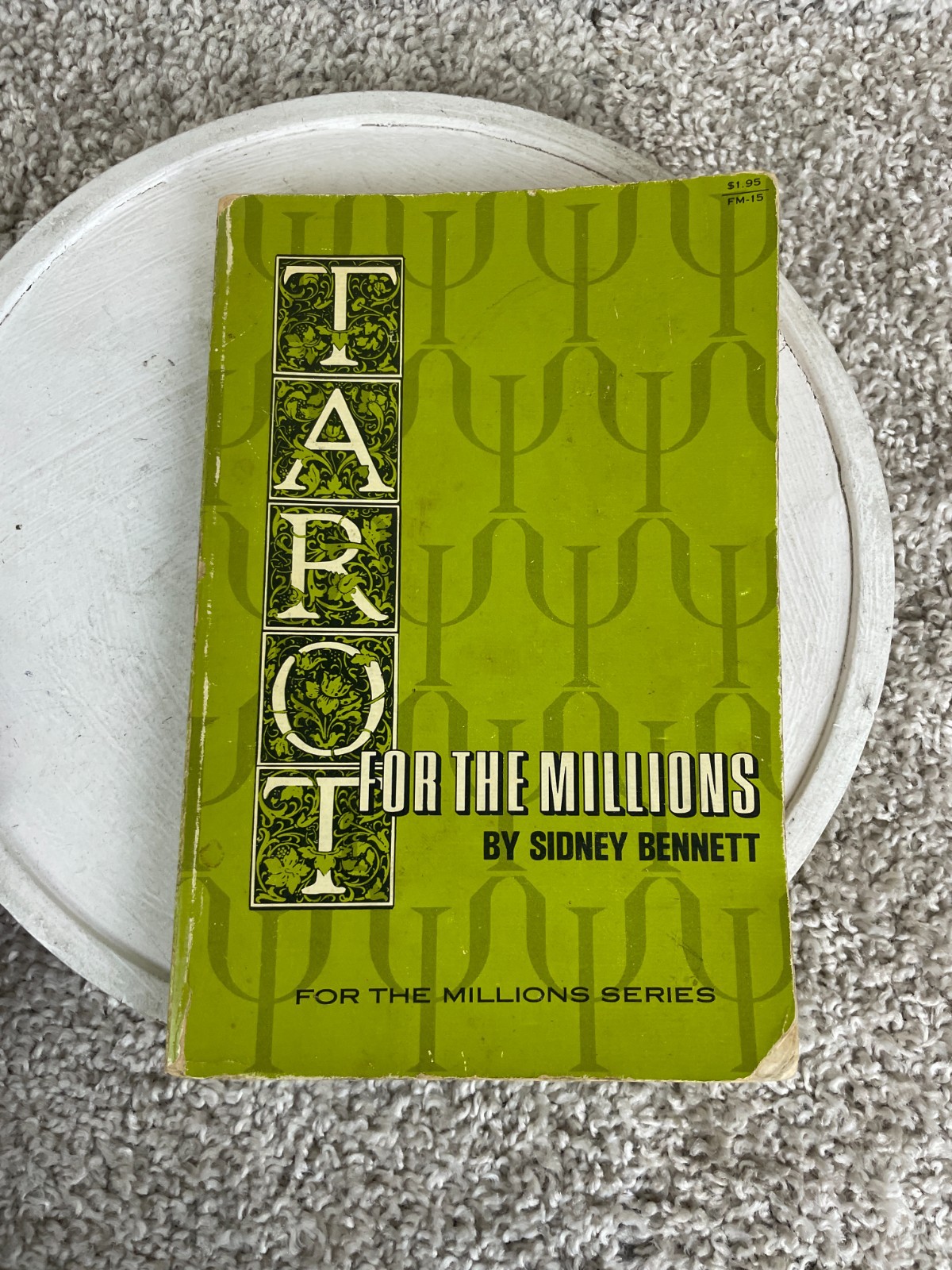 1967 Tarot for the Millions by Sidney Bennett Paperback First Printing
