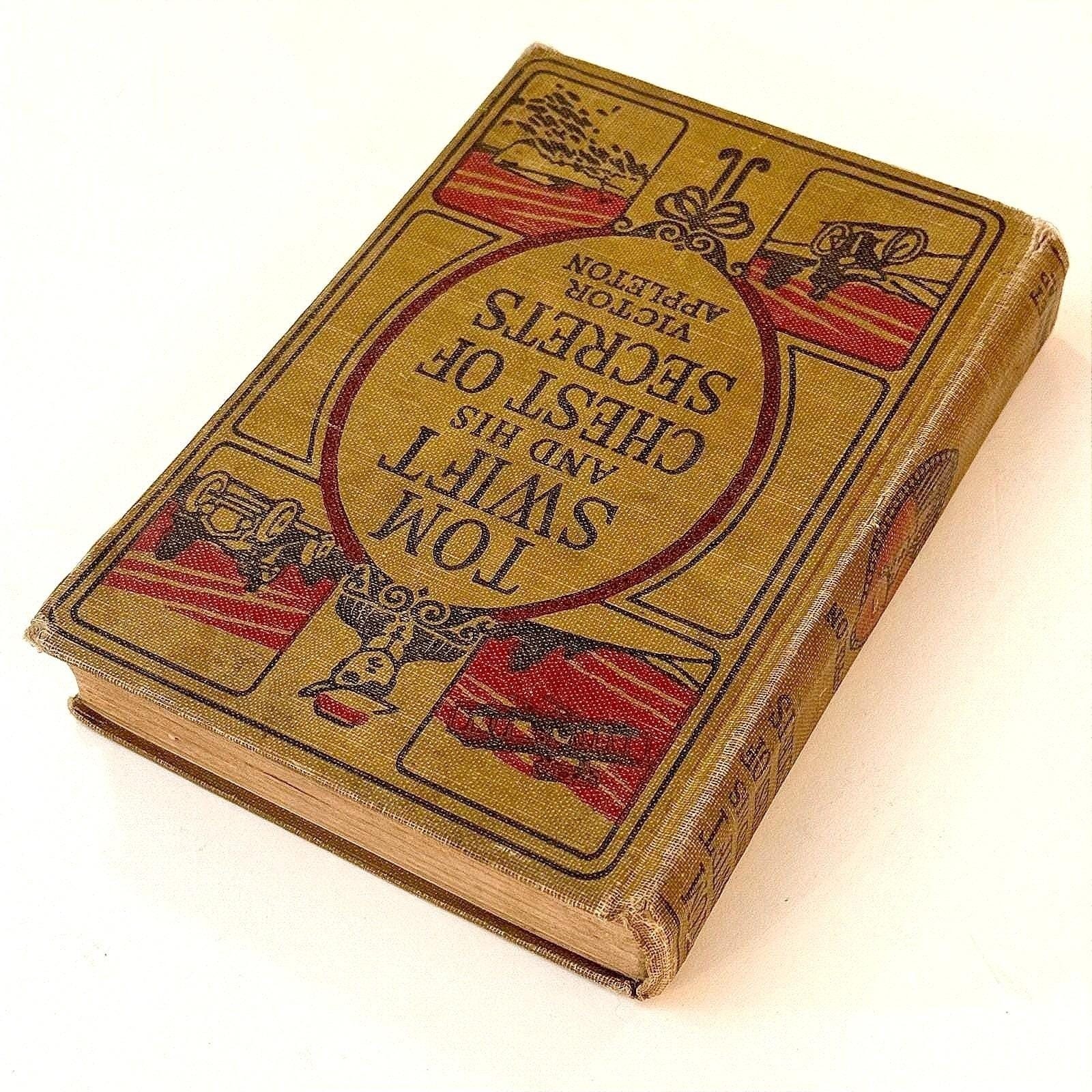 Tom Swift Chest of Secrets 1925 Grosset & Dunlap HC Victor Appleton Vintage Book