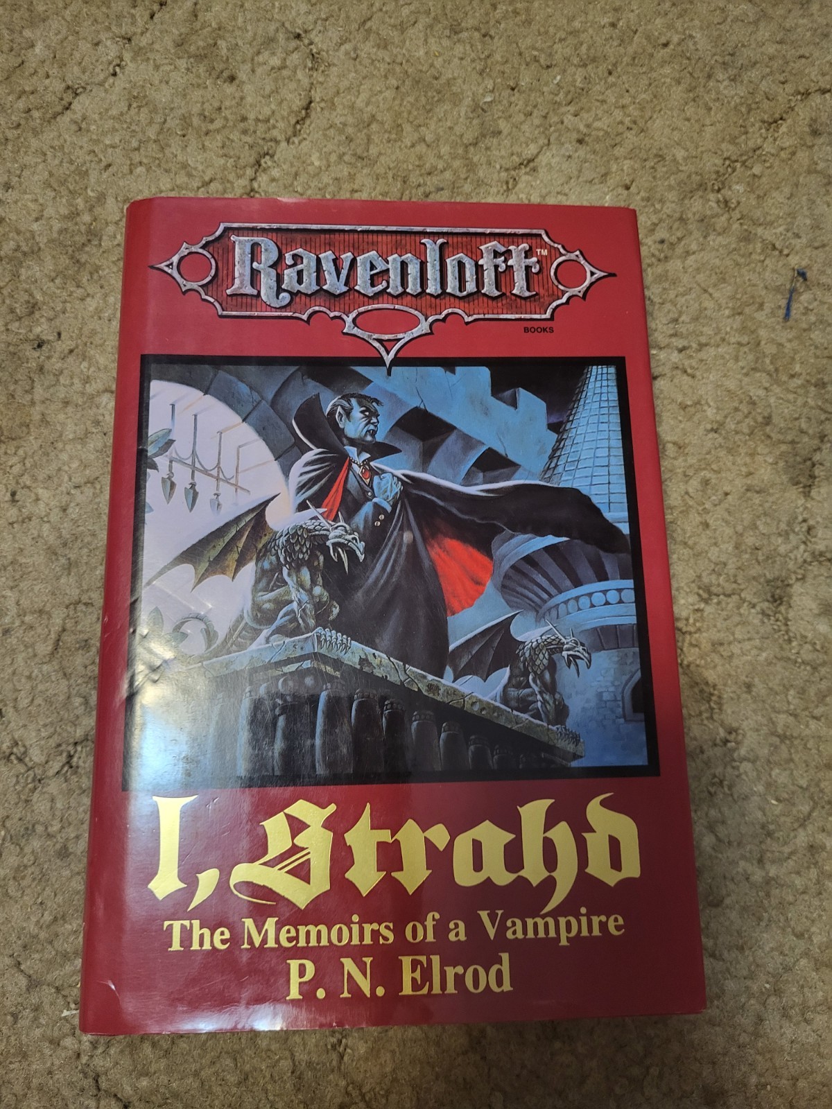 Ravenloft I, Strahd Memoirs of a Vampire Elrod 1993 HardCover Original Press.