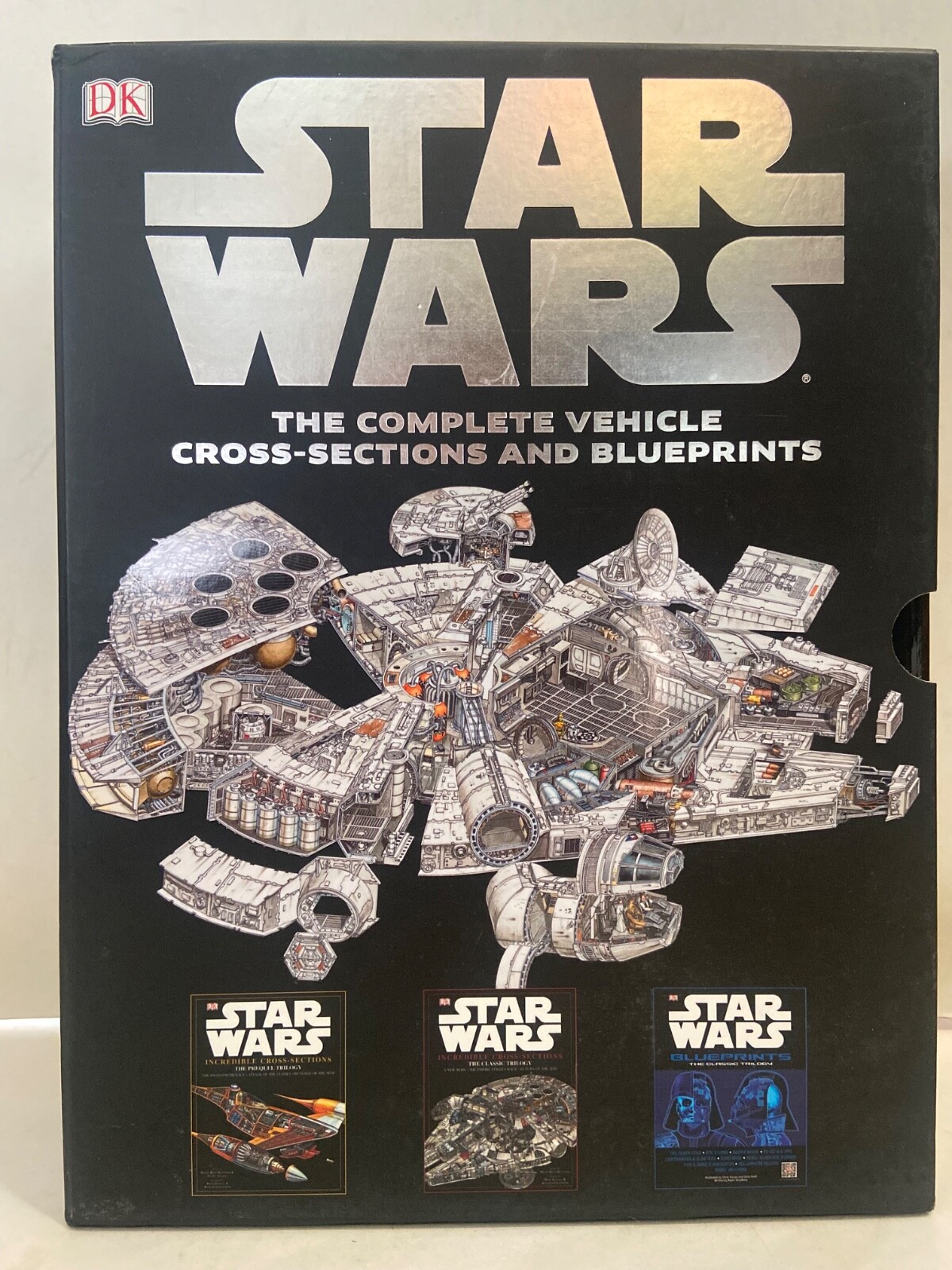 STAR WARS The Complete Vehicle Cross-Sections & Blueprints (2 HC Books / Posters