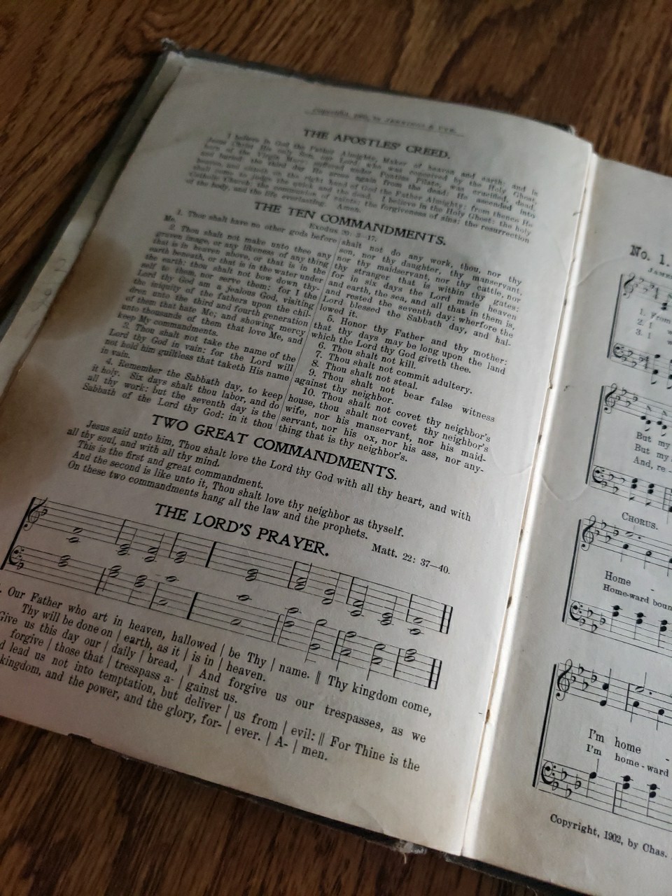 Joyful Praise For Sunday School – Chas. H. Gabriel Hardcover Book Early 1900s