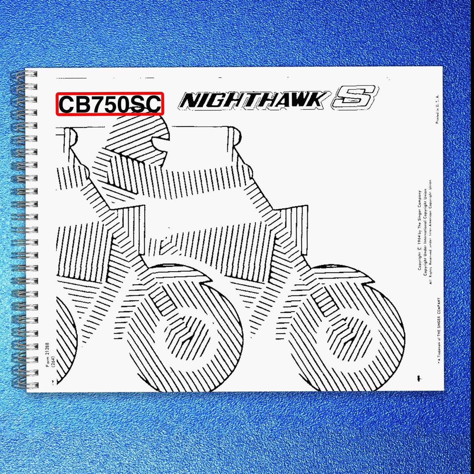 HONDA CB750SC Nighthawk S Owners Manual 1984, EXTRA-DUTY FASTENED – TOUGH COVERS