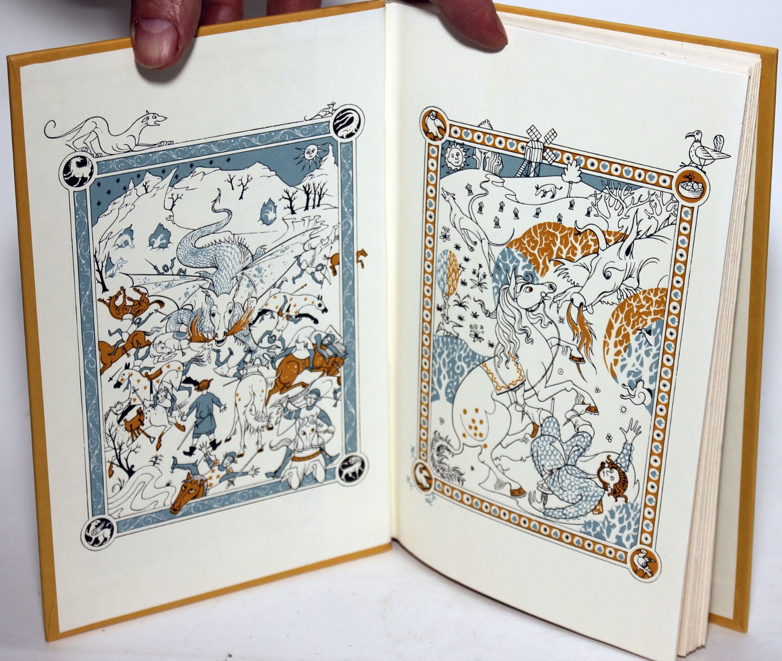 SMITH OF WOOTTON MAJOR & FARMER GILES OF HAM JRR Tolkien 1976 Pauline Baynes Art