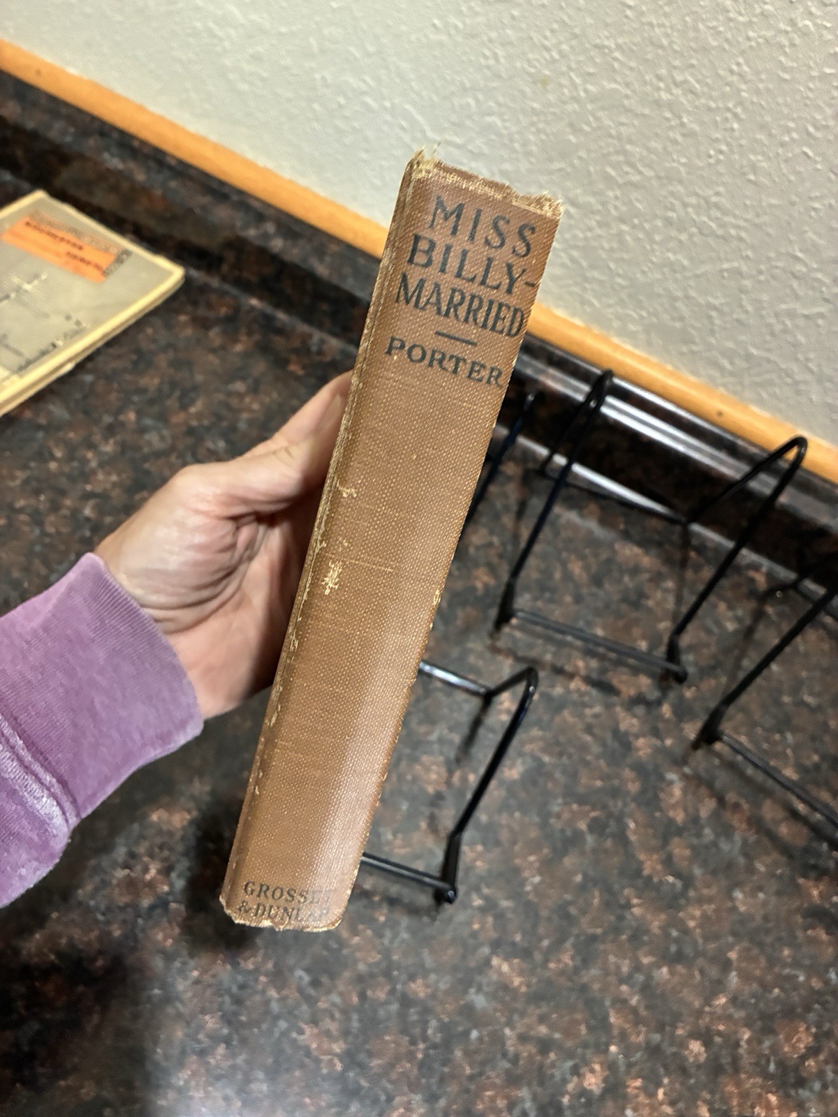 Miss Billy-Married – Eleanor Porter (Grosset & Dunlap, 1918 HC) – 10th impress.