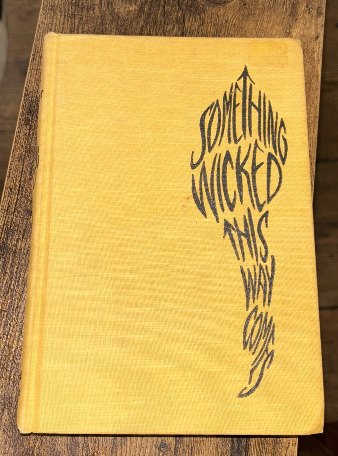 Something Wicked This Way Comes Ray Bradbury1962 HC w/o jacket, Simon & Shuster