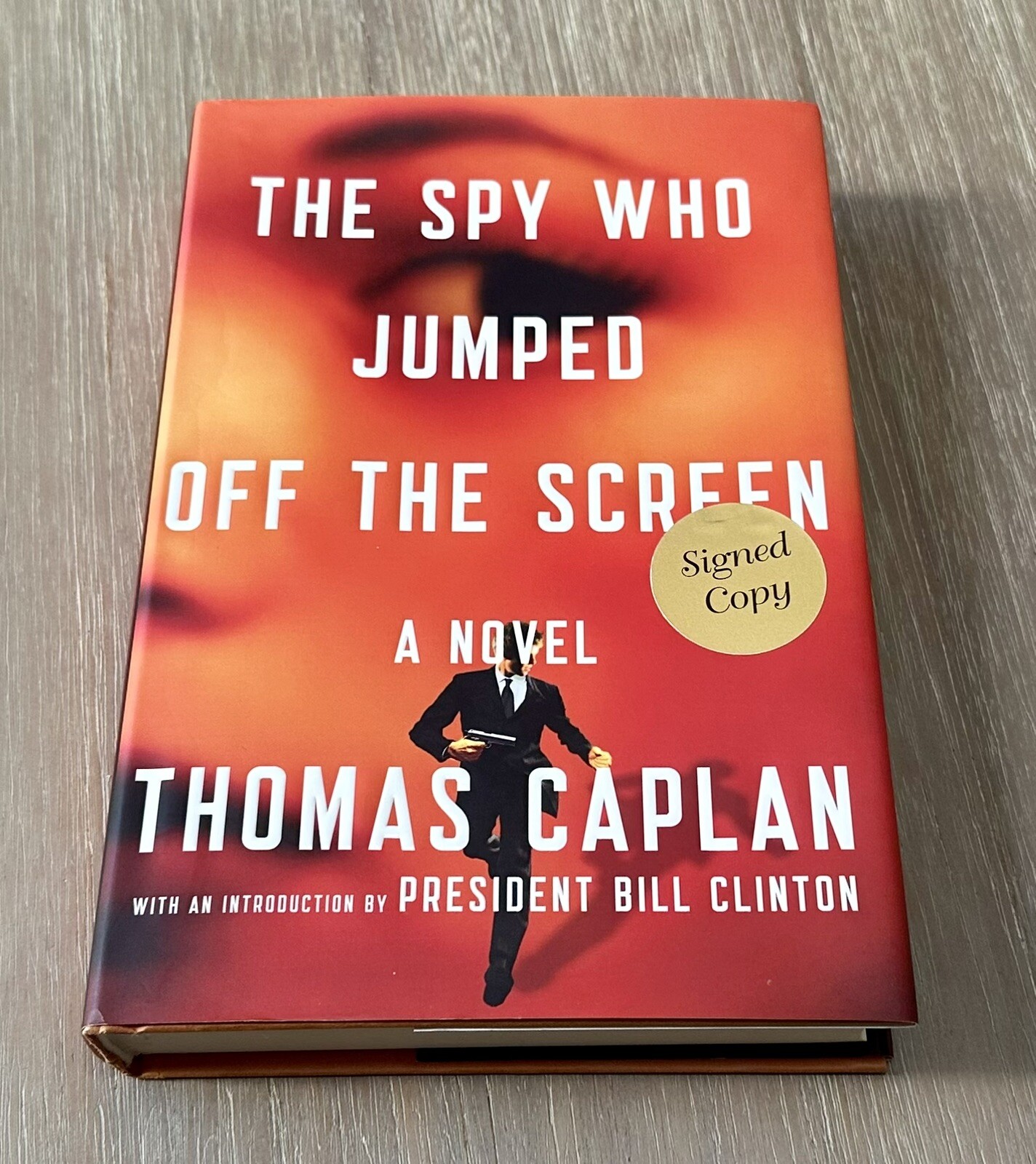 **Signed** The Spy Who Jumped Off the Screen by Thomas Caplan 1st Ed/HC/DJ