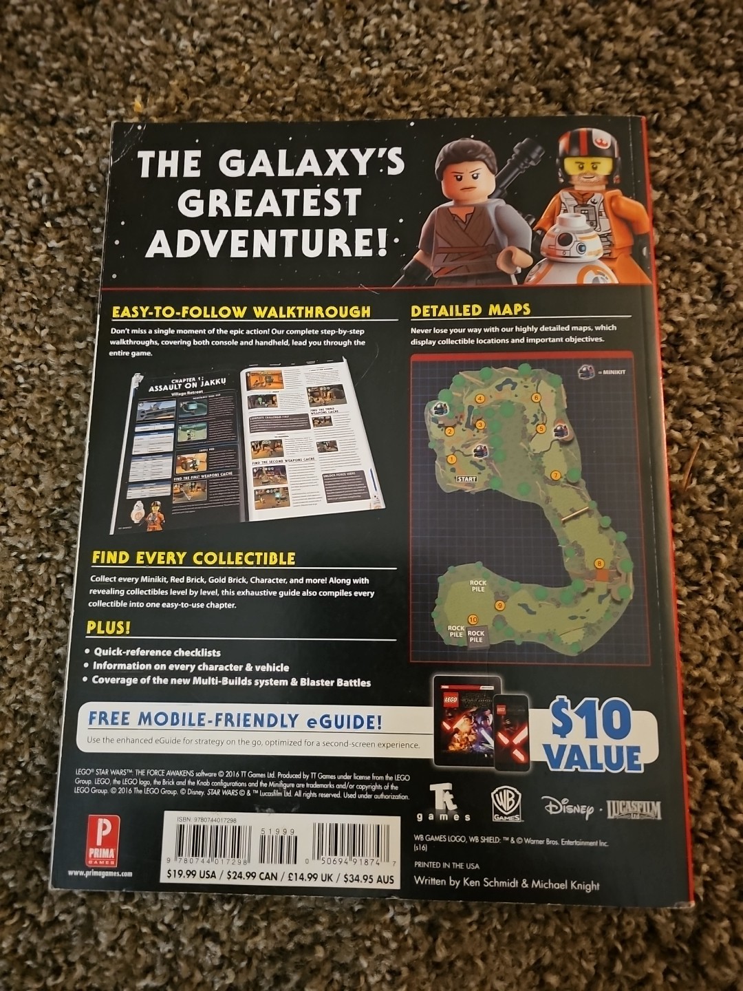 Lego Star Wars: The Force Awakens Prima Official Strategy Guide 360 PS3/4 Wii U