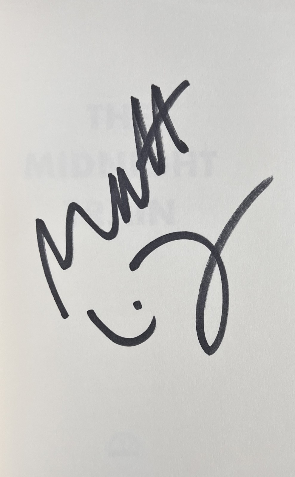 SIGNED ~ THE MIDNIGHT TRAIN by Matt Haig (2026, Hardcover) 1st/1st
