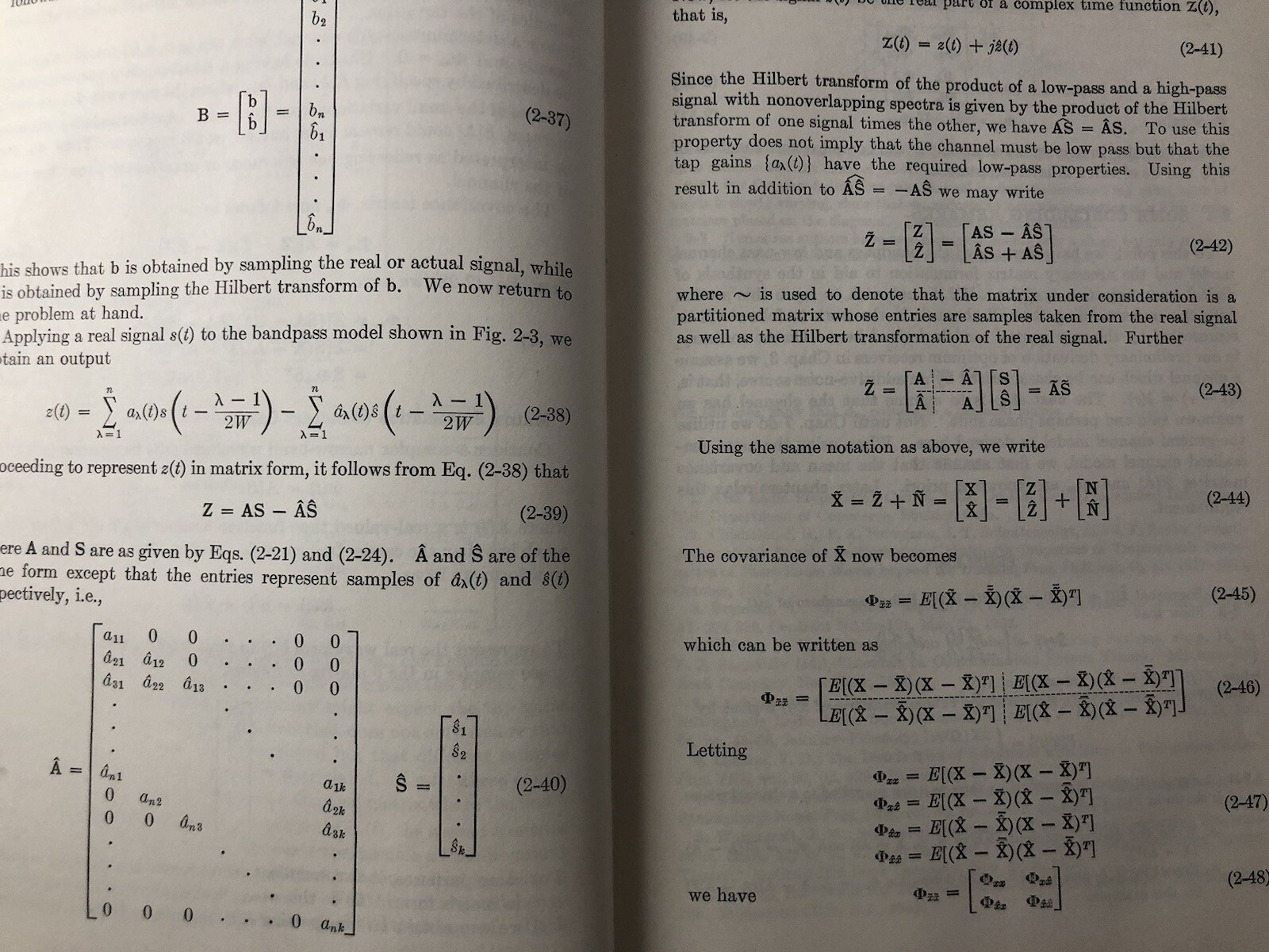 Signal Detection Theory By Hancock & Wintz Electrical Engineering Series Vg2