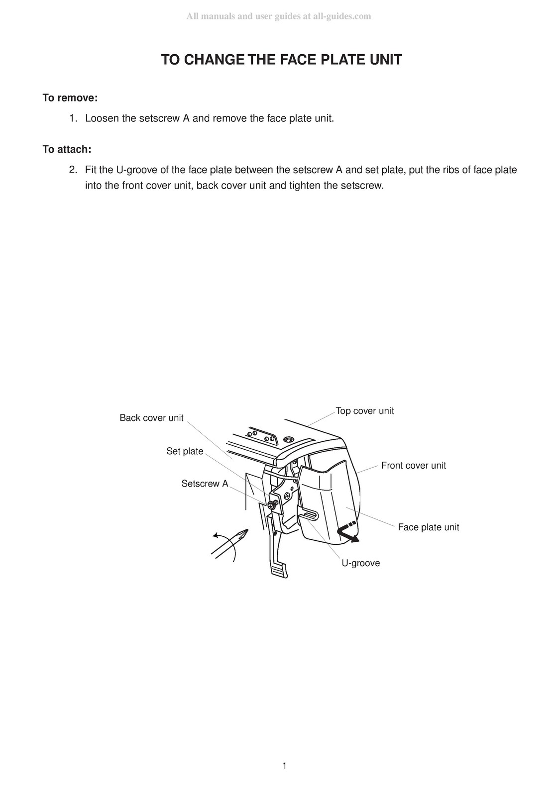 JANOME Mylock 744 Servicing Manual – STEEL WIRE BOUND – PROTECTIVE COVERS