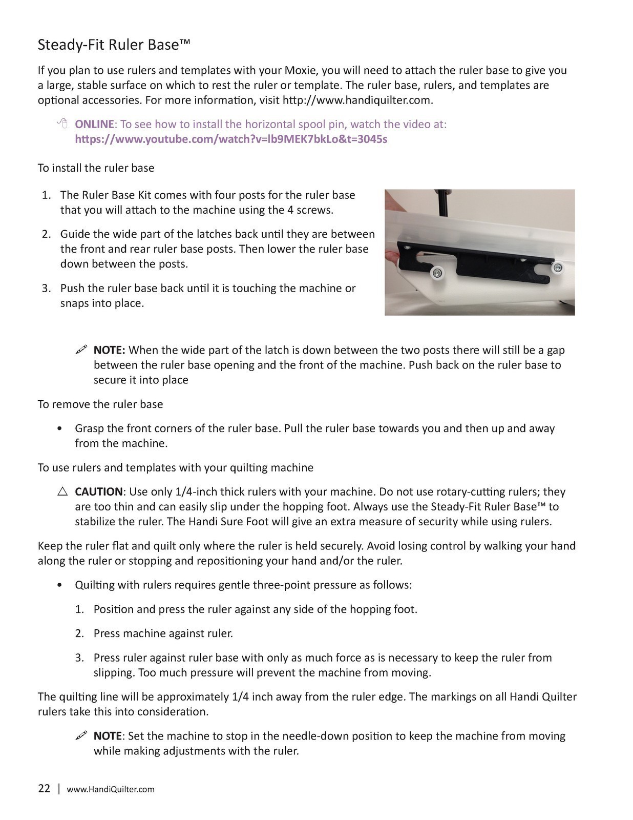 HANDI QUILTER Moxie XL User Manual 2024, HEAVY-DUTY BOUND – PROTECTIVE COVERING