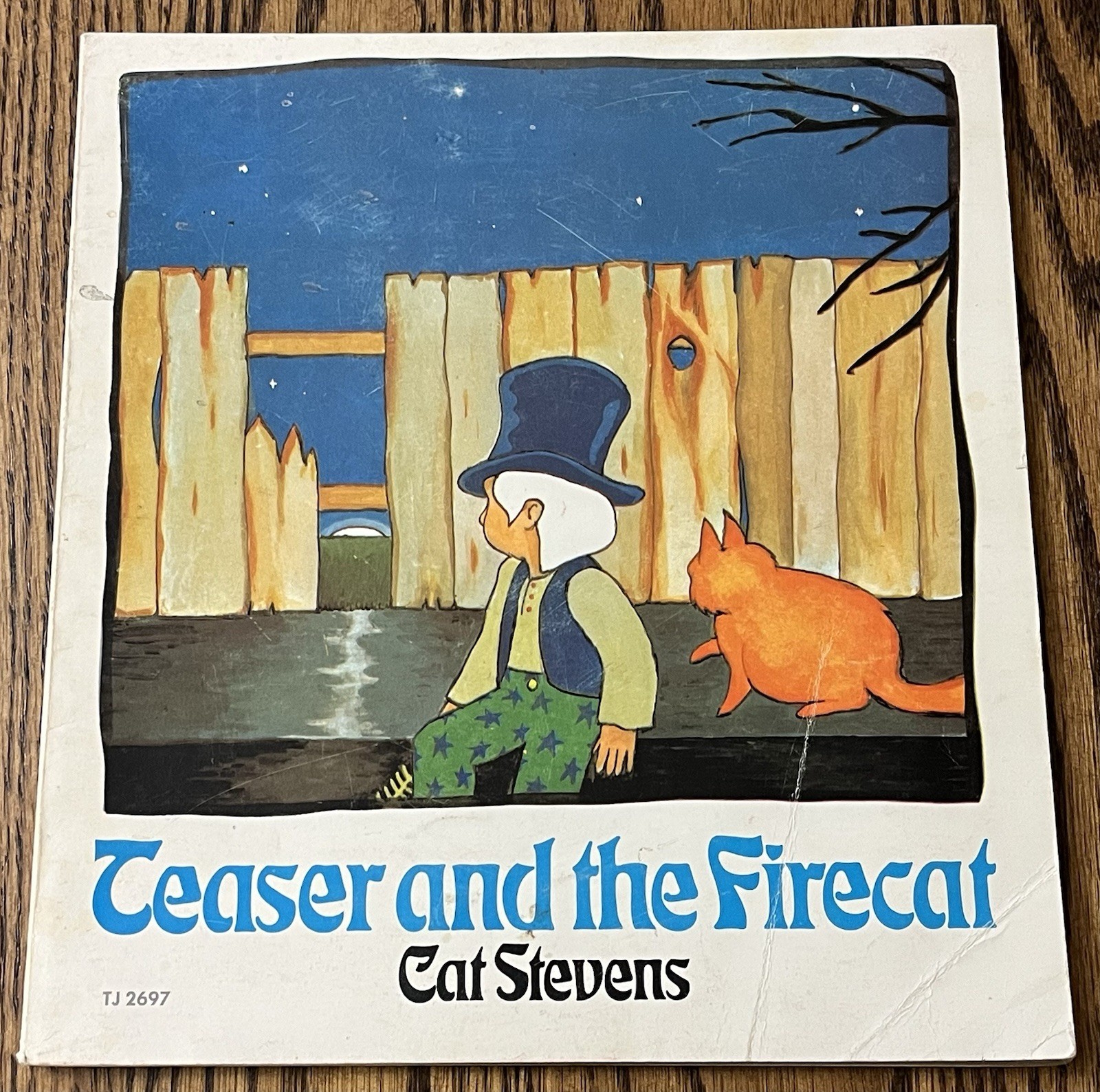 TEASER AND THE FIRECAT : by Cat Stevens : English – French – Spanish : vintage