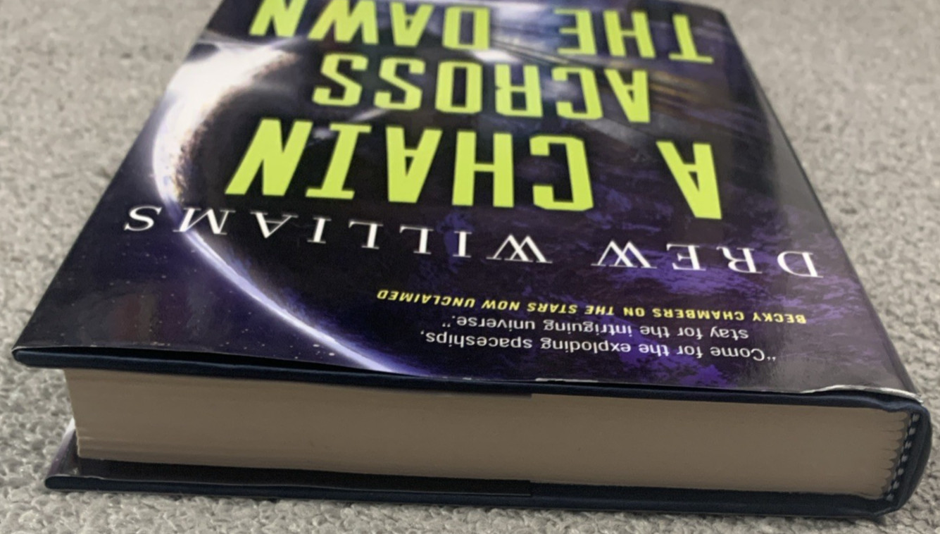 A Chain Across the Dawn by Drew Williams Hardcover The Universe After Book 2