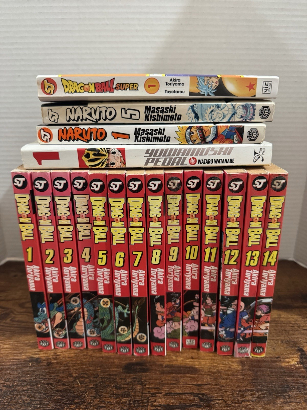 18 Book Dragon Ball Shonen Jump Vol 1-14 Manga Book Set Akira Toriyama Viz Media