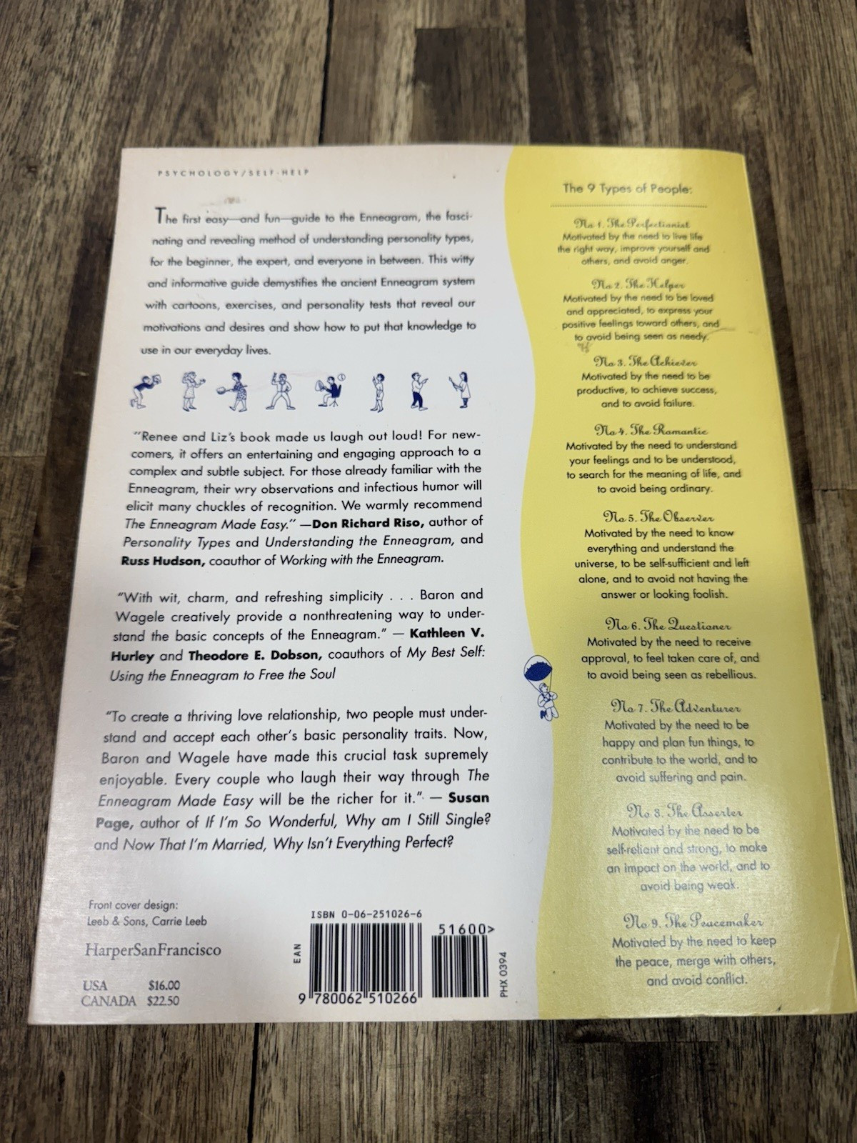 Enneagram Made Easy : Discover the 9 Types of People by Elizabeth Wagele and…