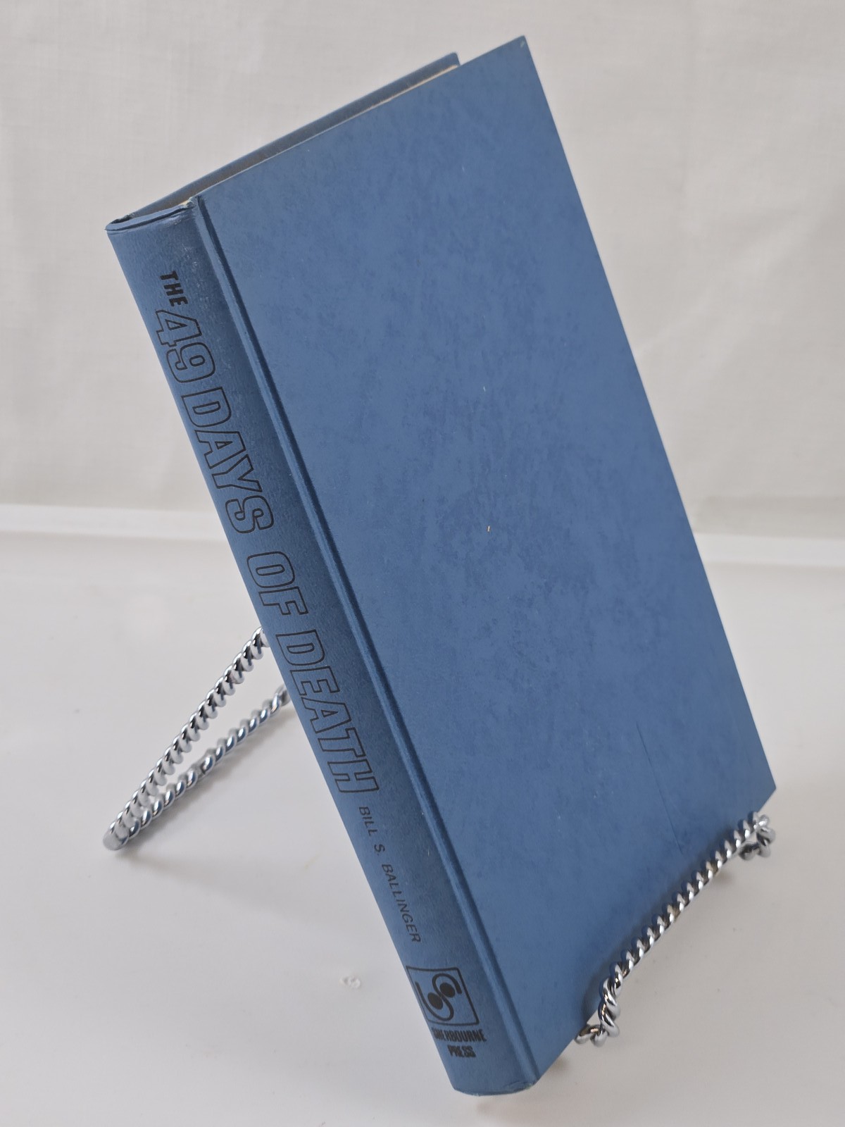 The 49 Days of Death by Bill S. Ballinger 1969 First Printing Hardcover Novel