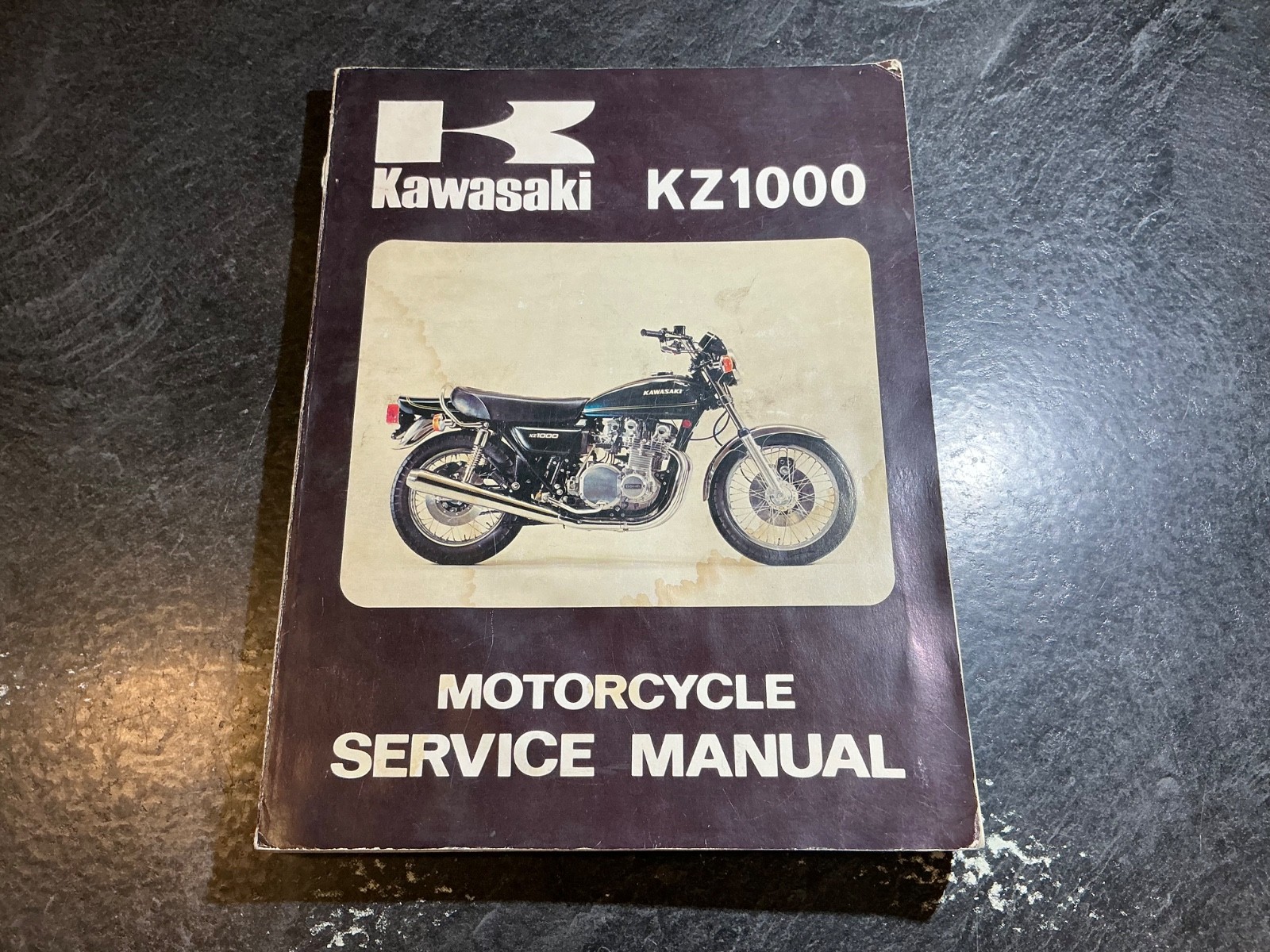 1977 Kawasaki KZ1000 A1 Motorcycle Factory Service Manual