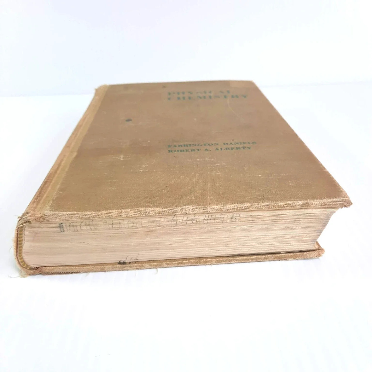 Physical Chemistry Daniels Alberty Science Textbook John Wiley & Sons 1955