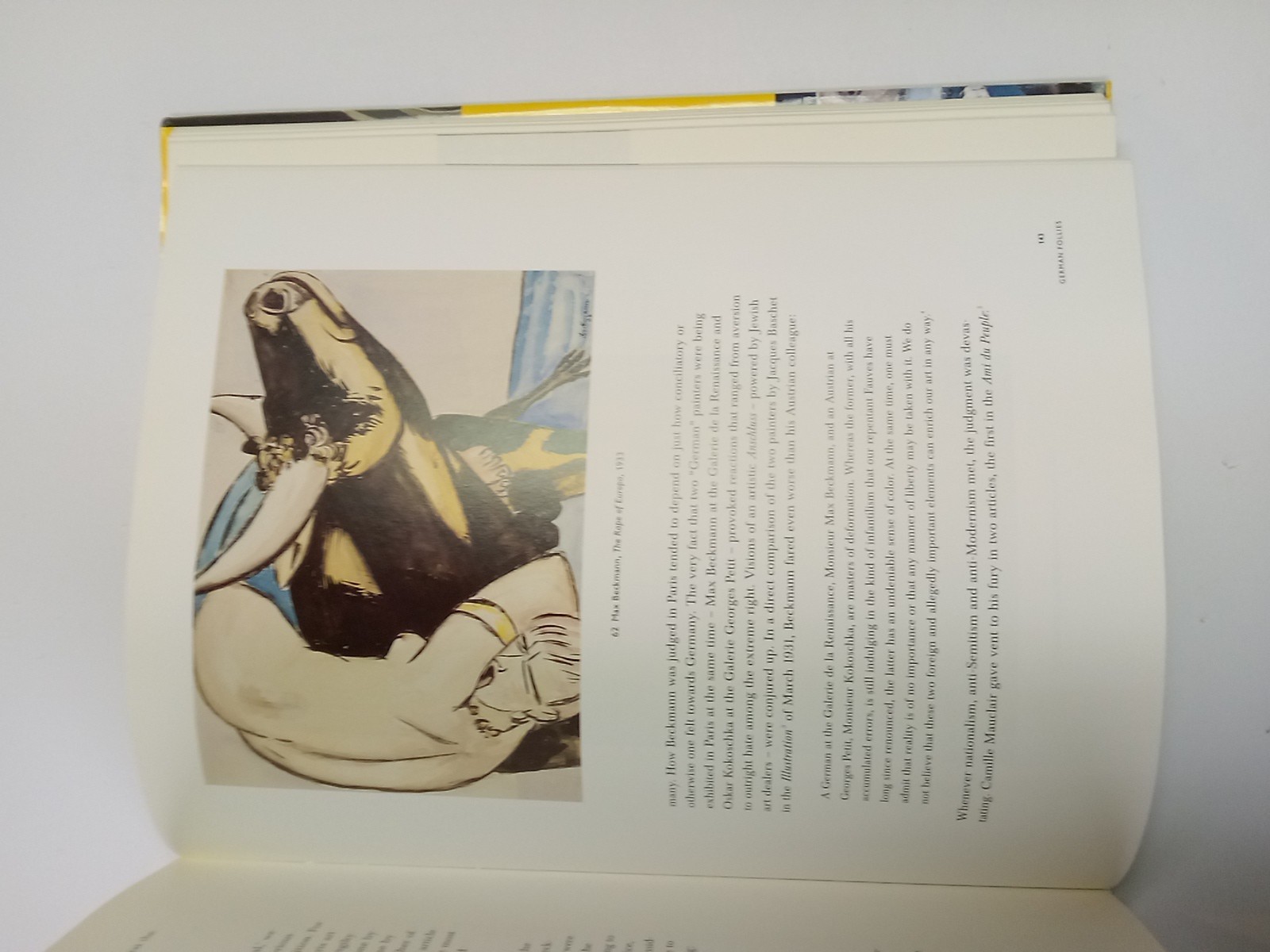 Max Beckmann and Paris : The Exhibition Catalogue by Max Beckmann (1998)