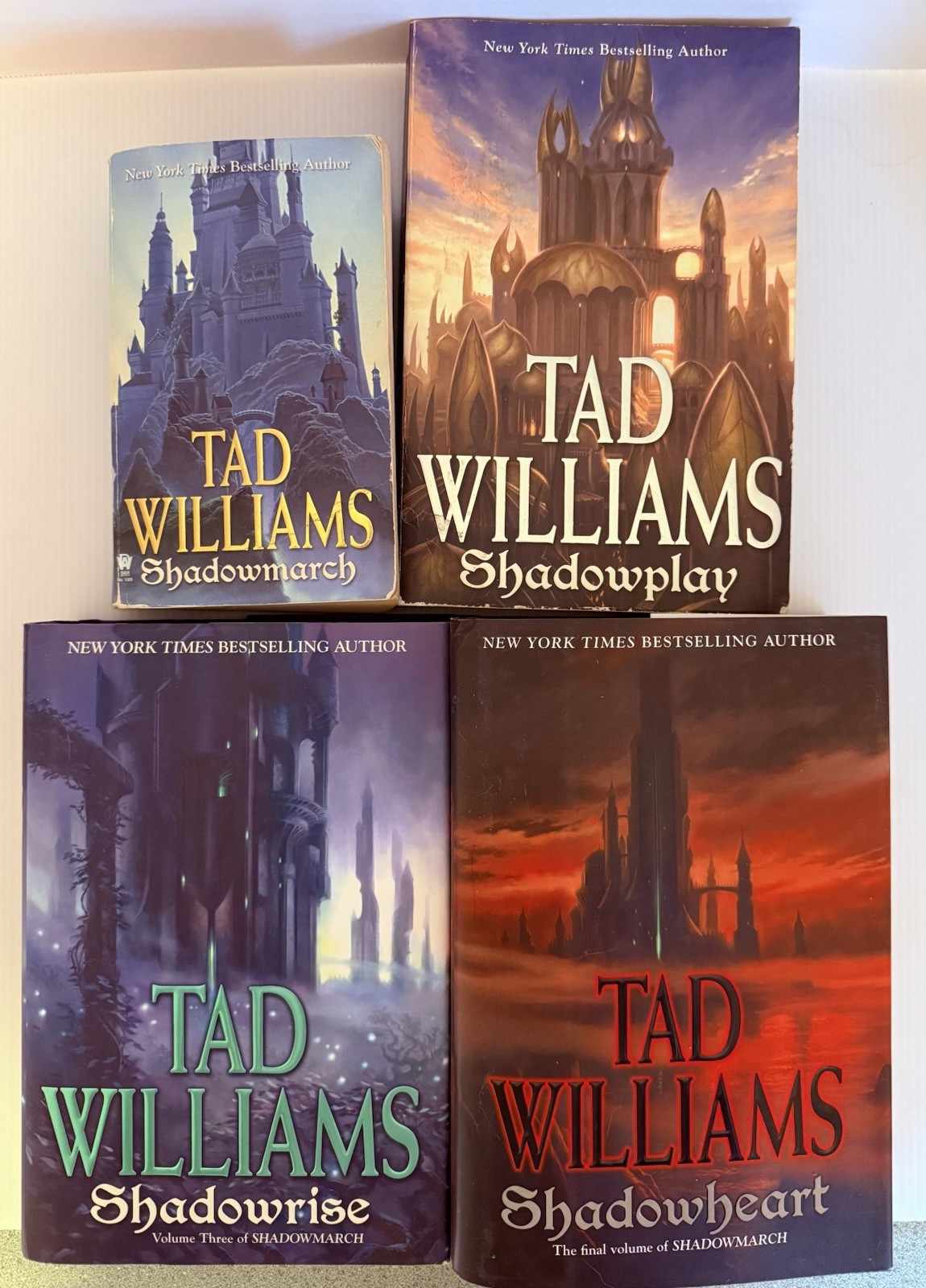 Tad Williams Shadowmarch Book Lot – Complete – See Pics