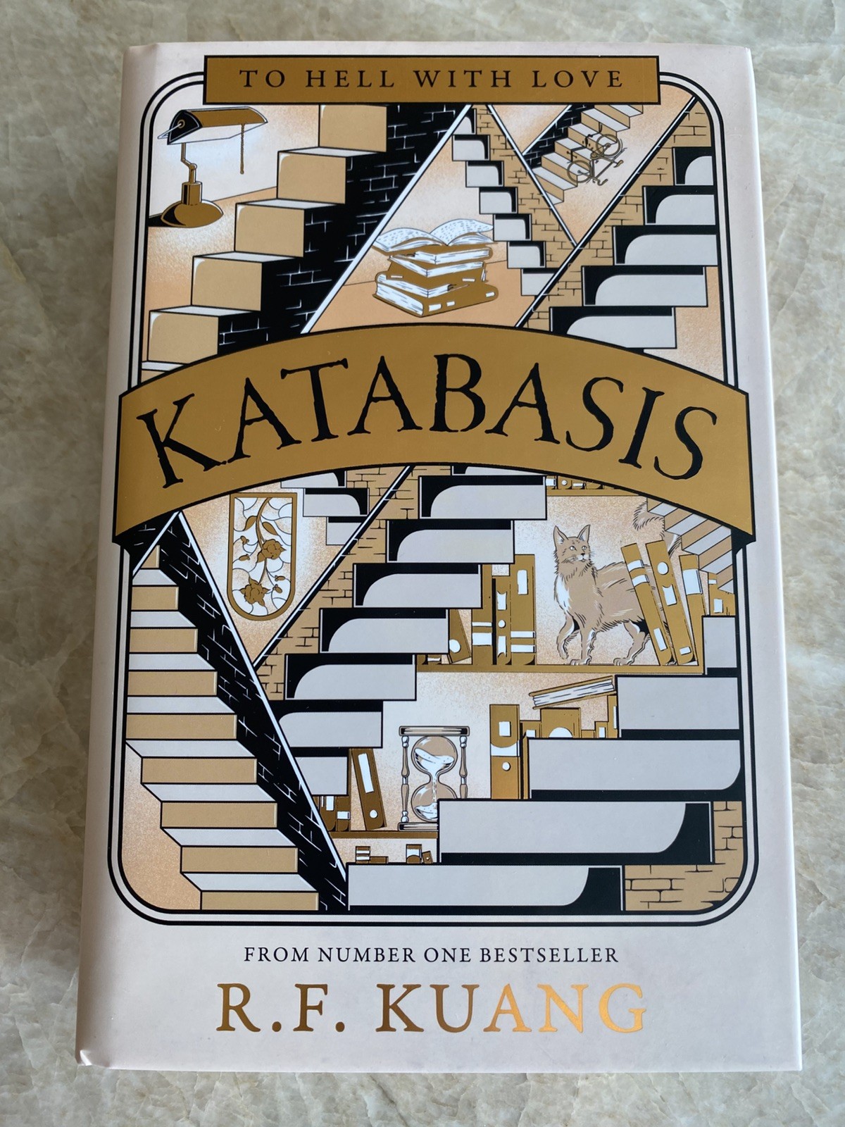 FairyLoot Limited Exclusive Edition Katabasis by R.F. Kuang Sprayed Edges