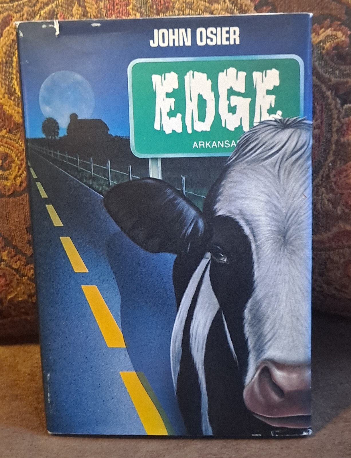John OSIER ✍️SIGNED by Author✍️ Edge First Edition 1989 HCw/DJ Good Used Cond