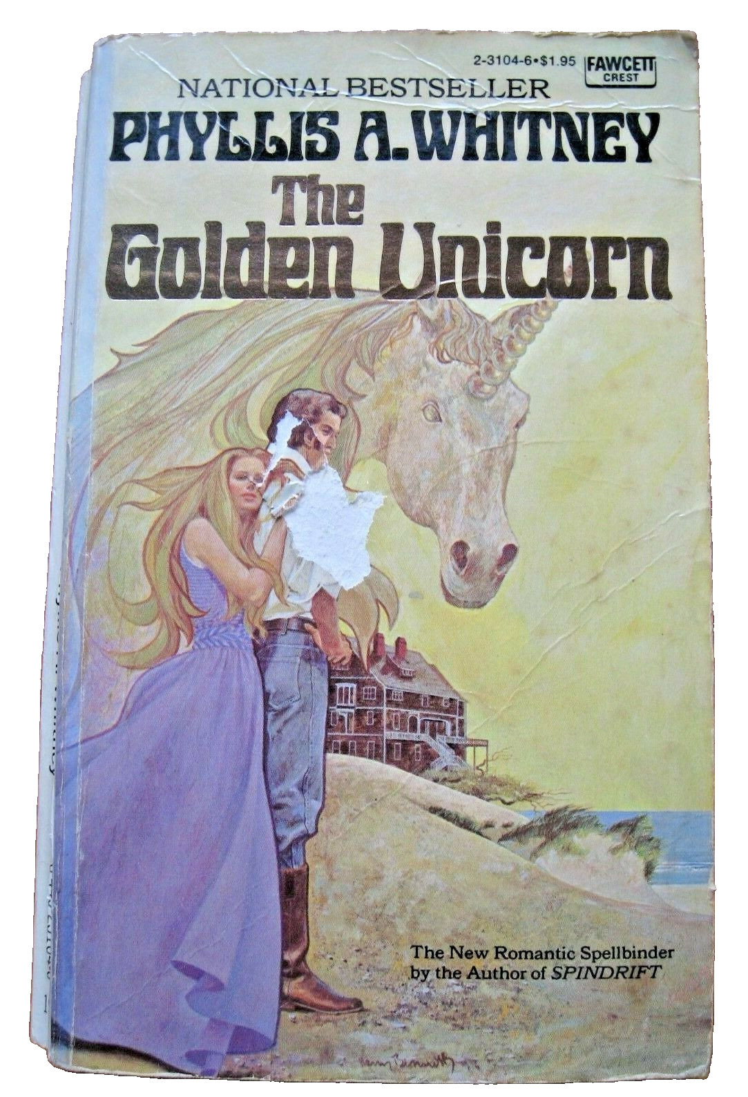 Phyllis A Whitney The Golden Unicorn Vintage Gothic Romance Harry Bennett Murder