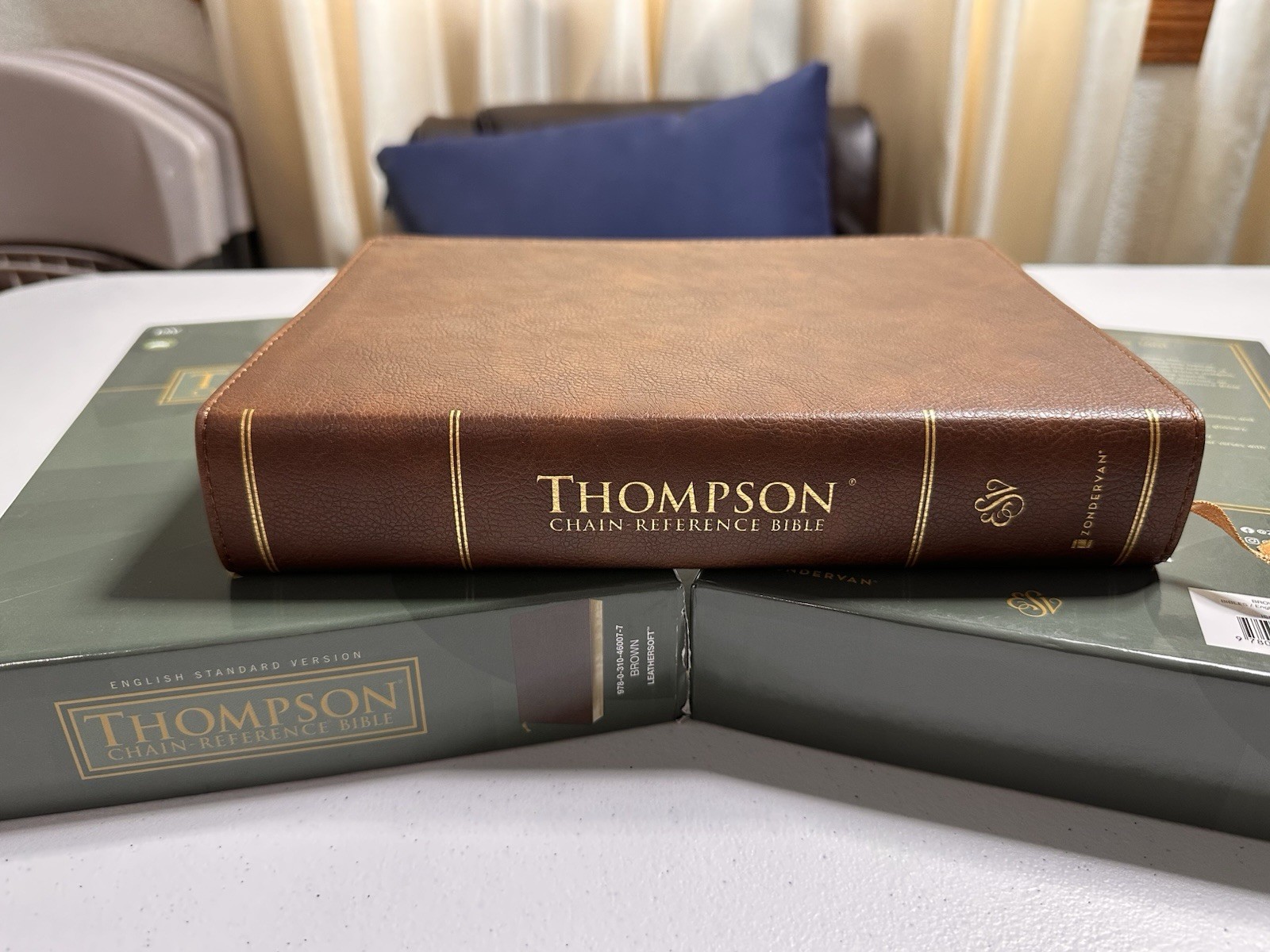Thompson Chain Reference Bible: Leathersoft Brown ESV